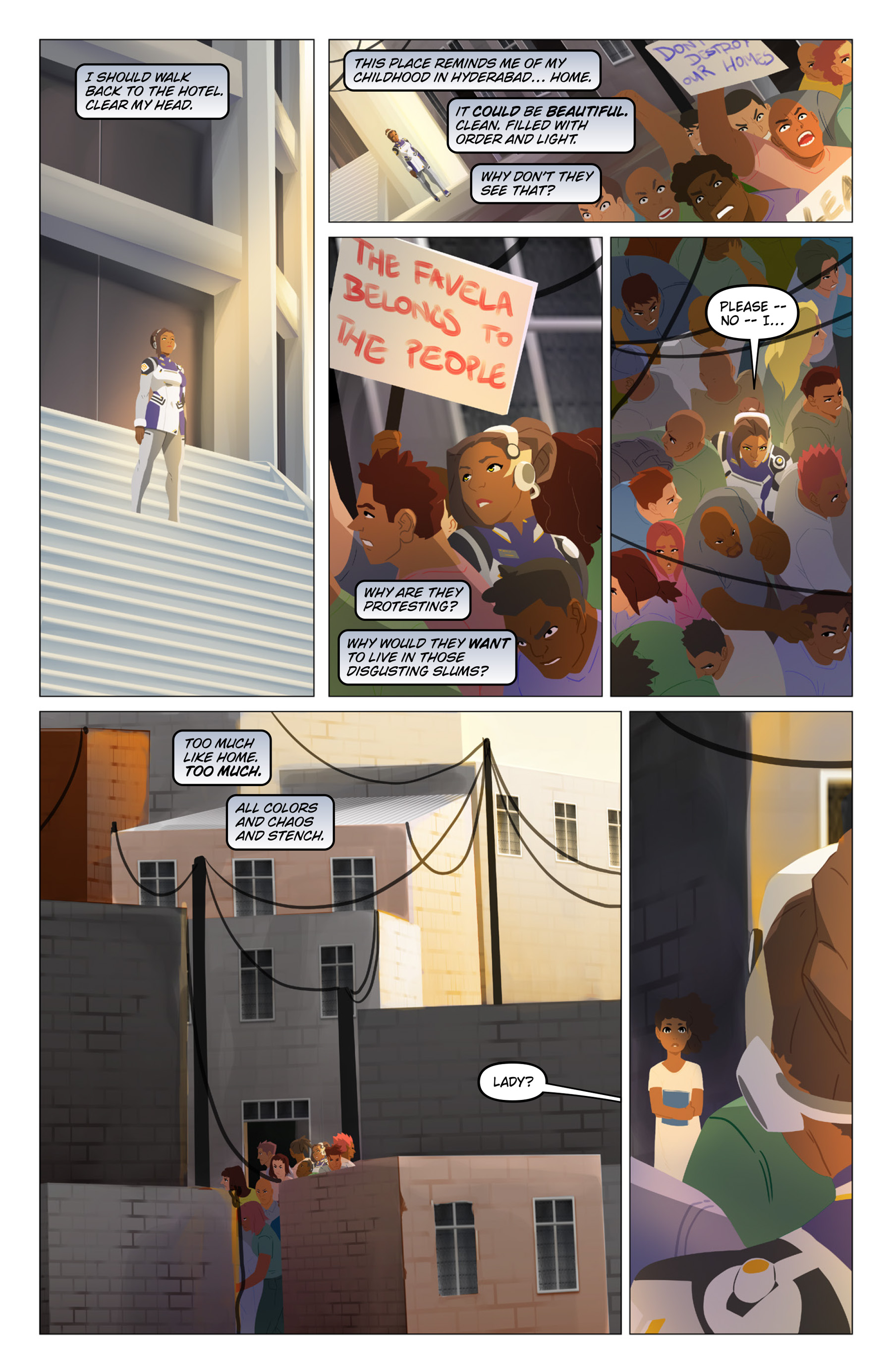 Read online Overwatch comic -  Issue #4 - 4
