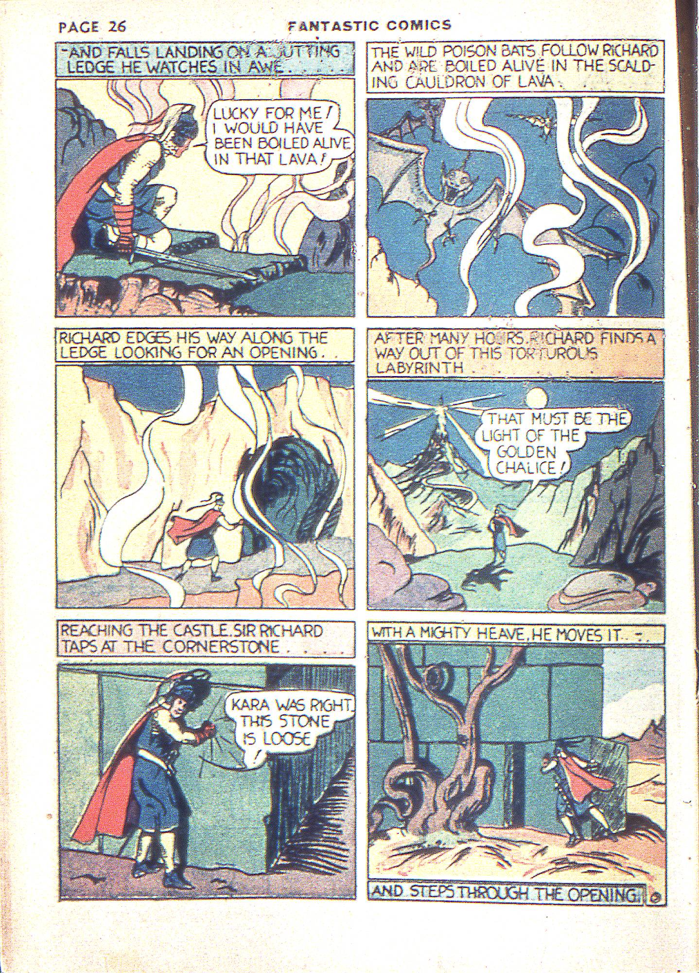 Read online Fantastic Comics comic -  Issue #3 - 29