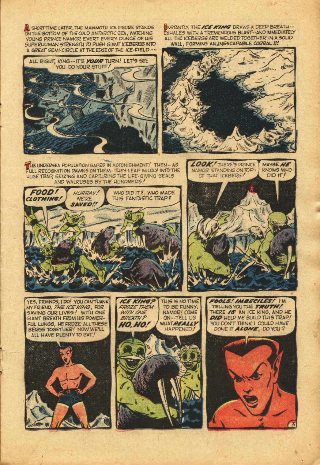 Read online Sub-Mariner Comics comic -  Issue #42 - 12