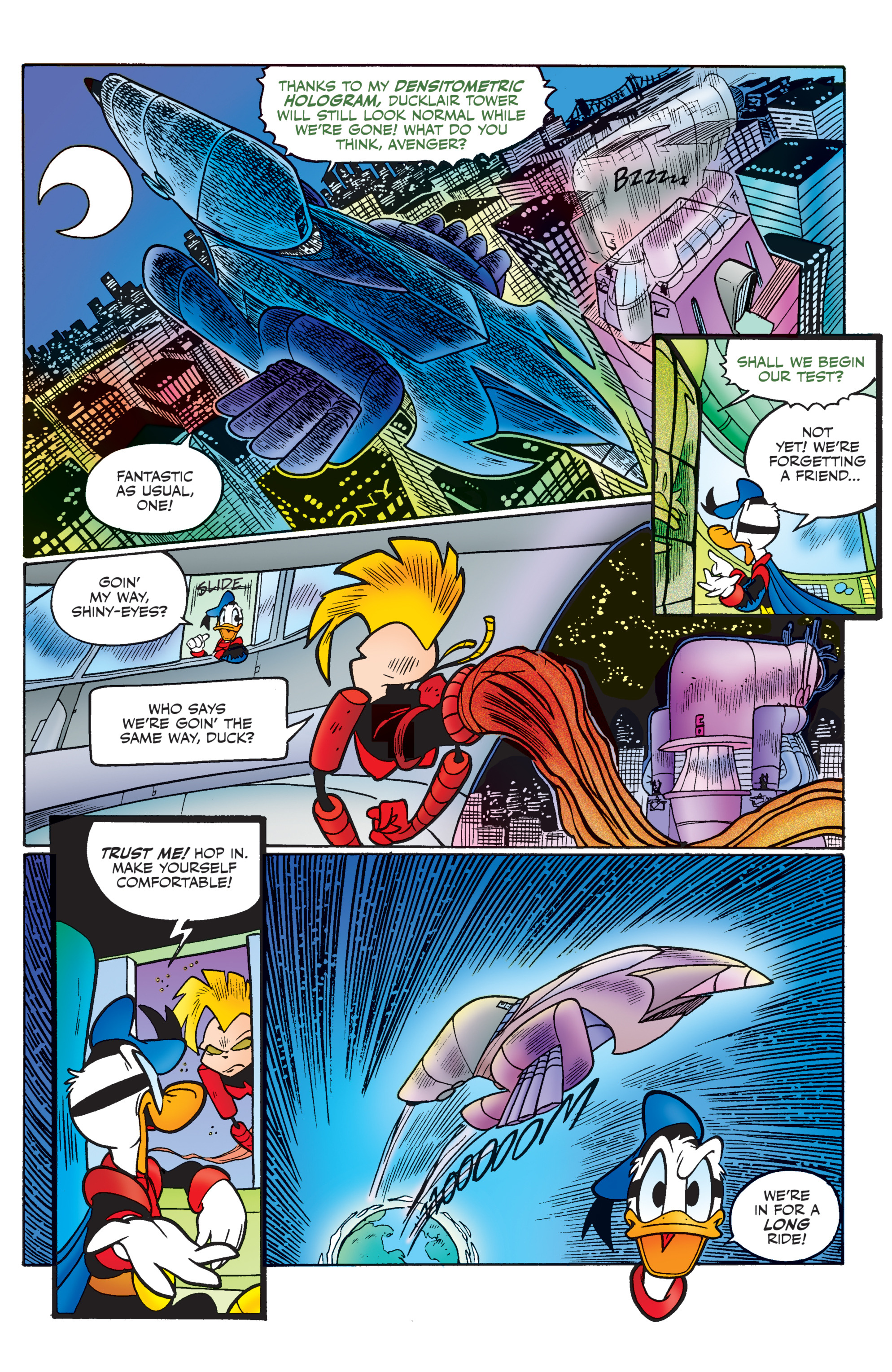 Read online Duck Avenger comic -  Issue #3 - 34