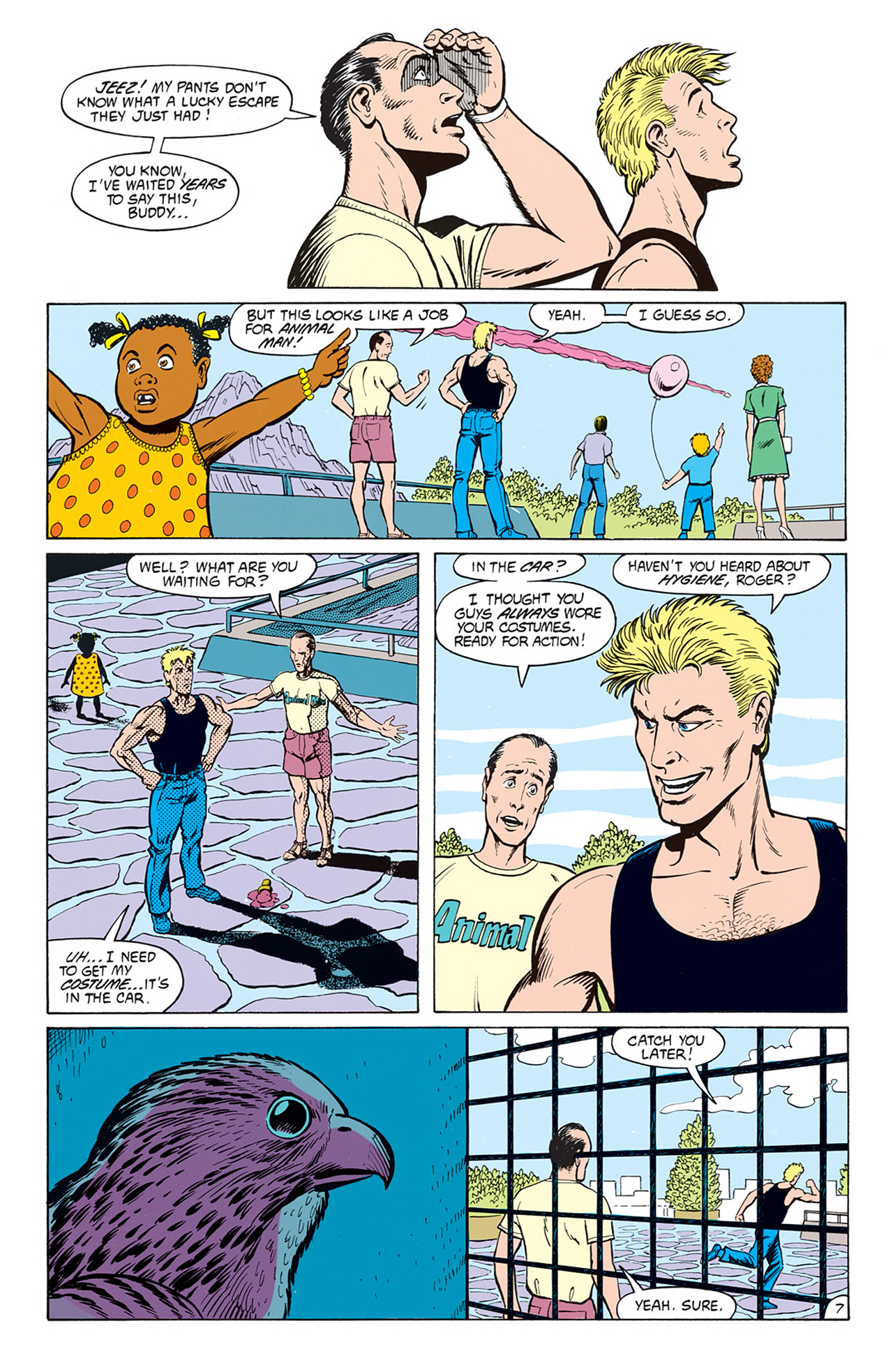 Read online Animal Man (1988) comic -  Issue #6 - 9