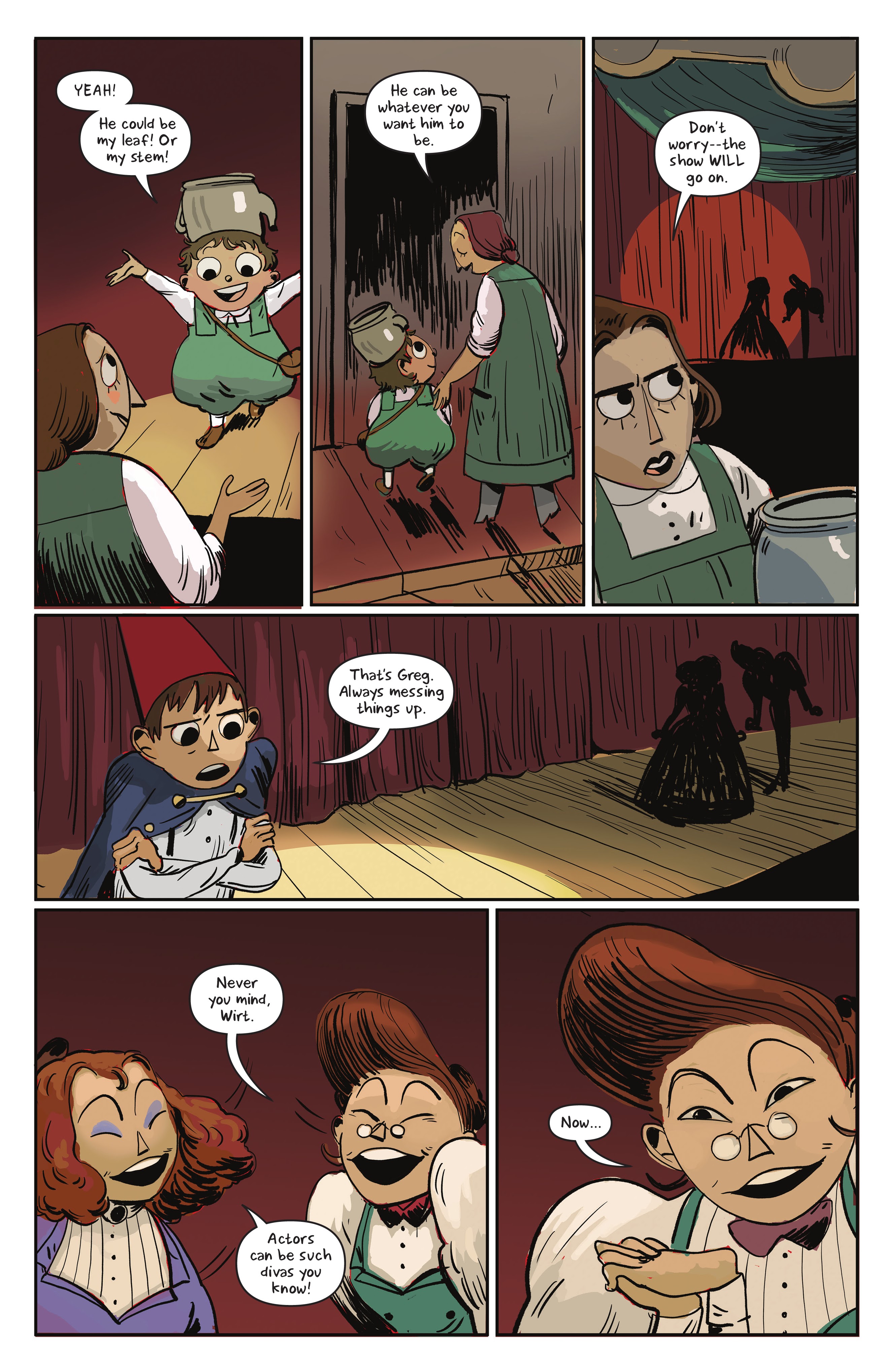Read online Over the Garden Wall: Soulful Symphonies comic -  Issue # TPB - 35