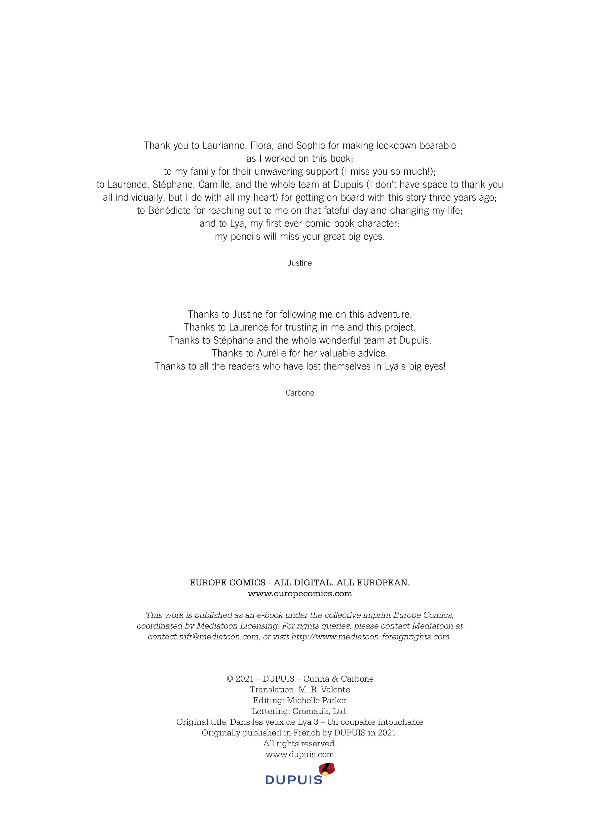 Read online Through Lya's Eyes comic -  Issue #3 - 64