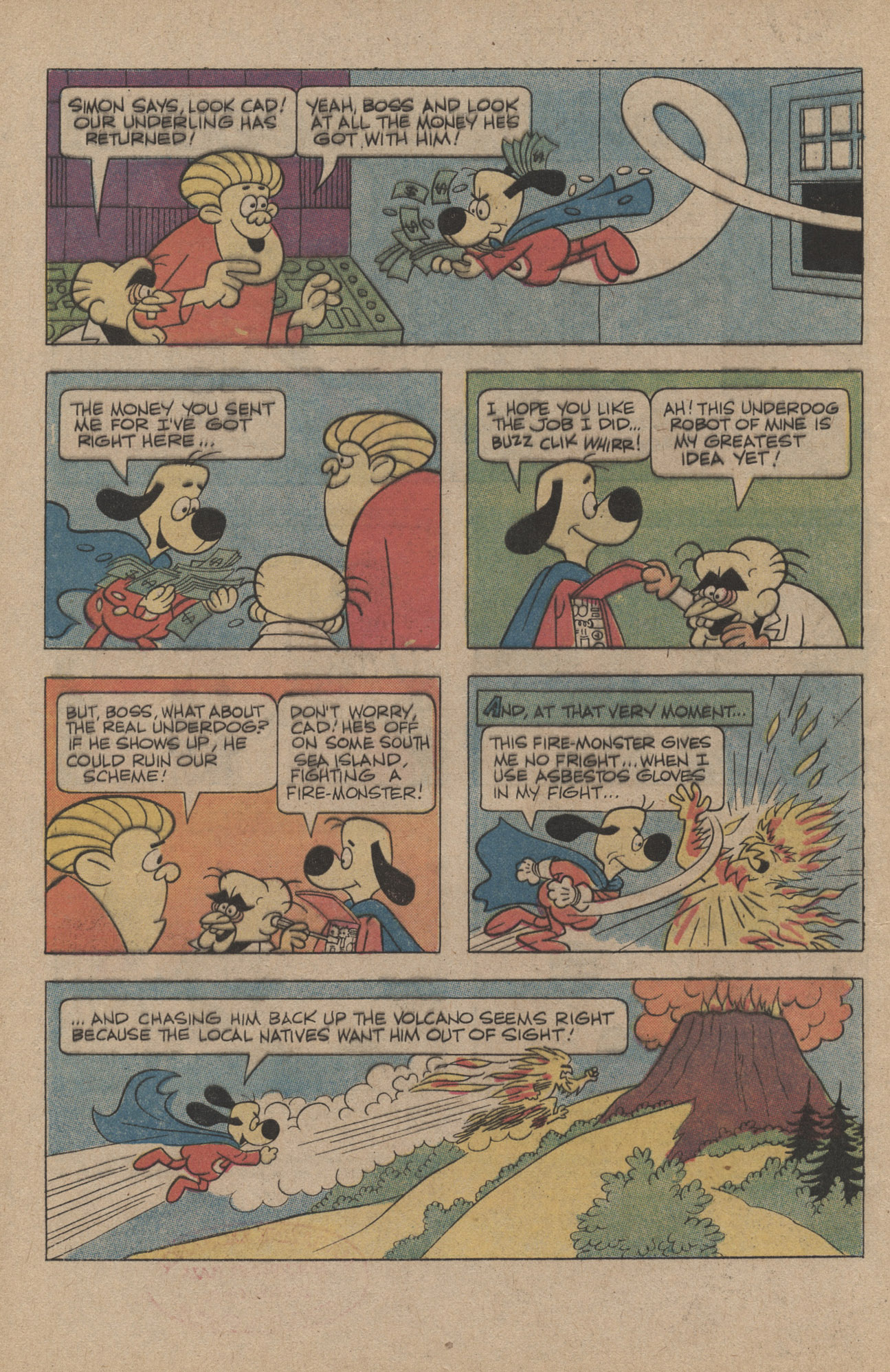 Read online Underdog (1975) comic -  Issue #4 - 4
