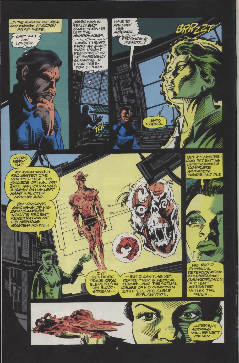 Read online Marc Spector: Moon Knight comic -  Issue #43 - 6