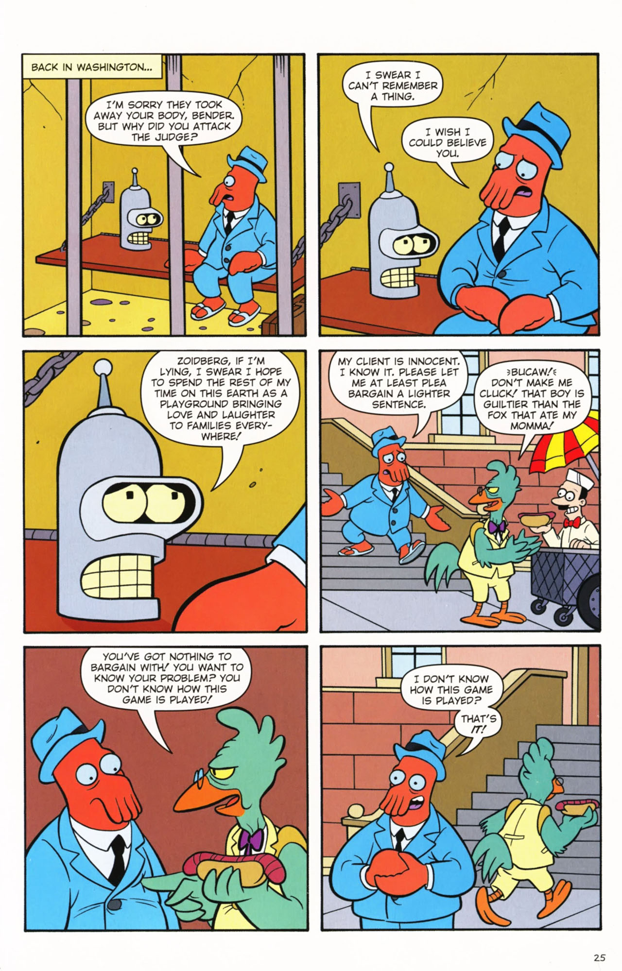 Read online Futurama Comics comic -  Issue #48 - 21