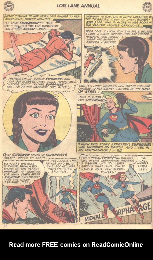 Read online Superman's Girl Friend, Lois Lane comic -  Issue # _Annual 2 - 38