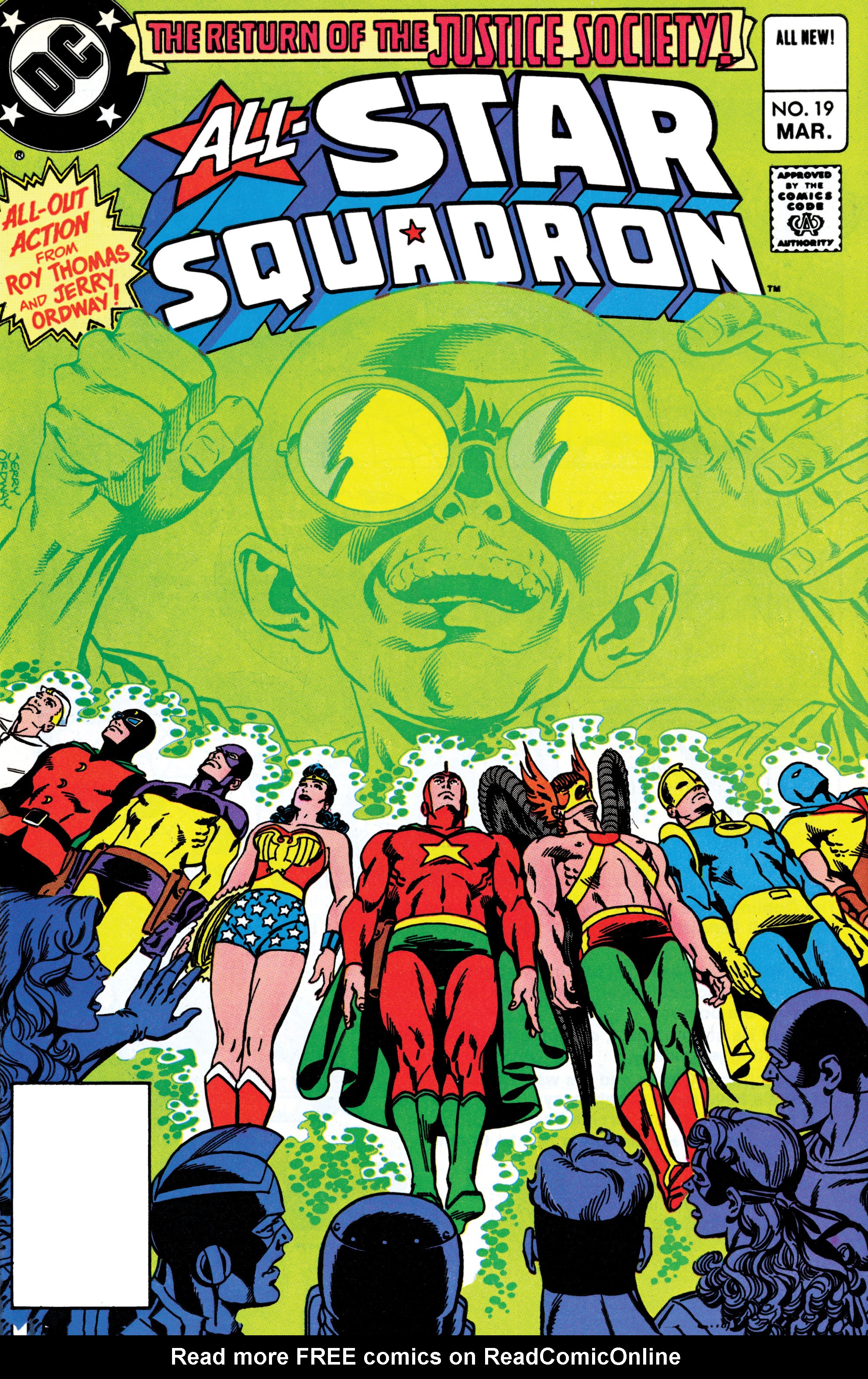 Read online All-Star Squadron comic -  Issue #19 - 1