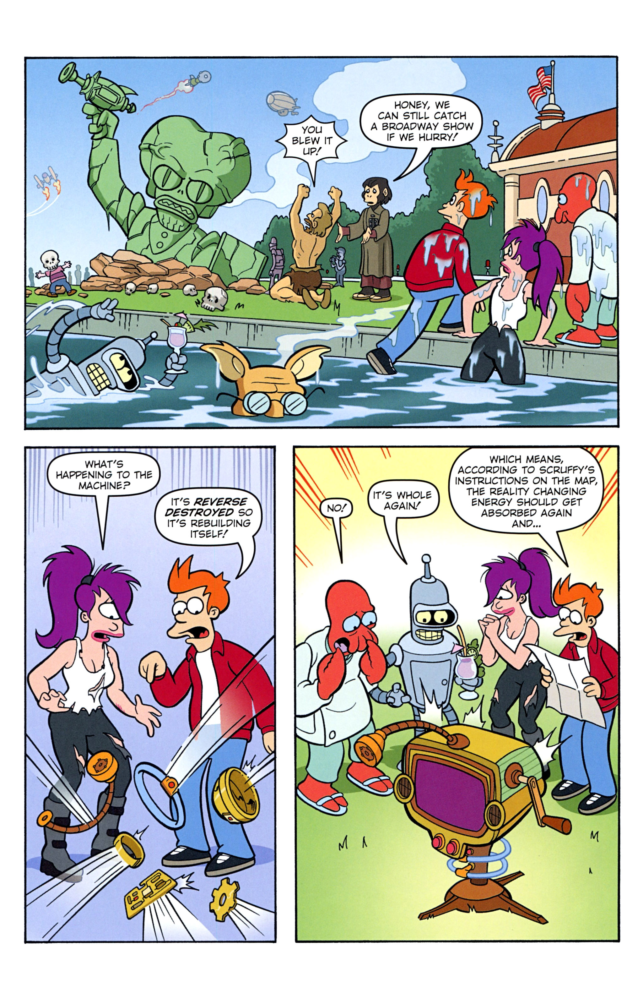 Read online Futurama Comics comic -  Issue #74 - 21