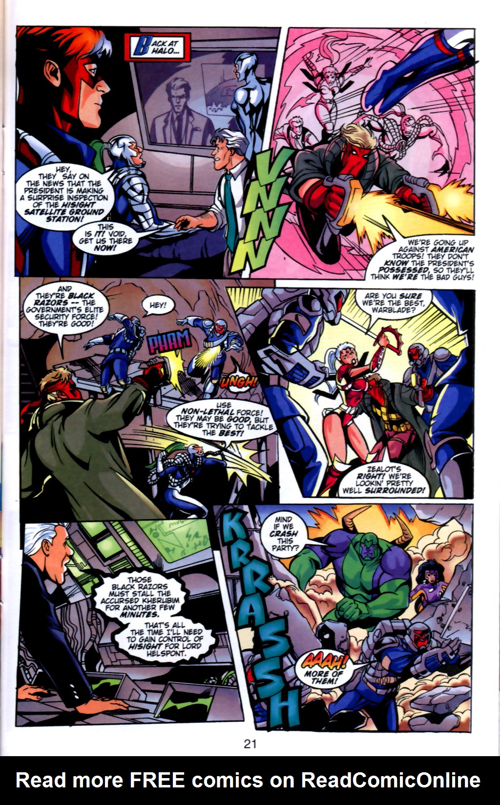 Read online WildC.A.T.s Adventures comic -  Issue #4 - 24