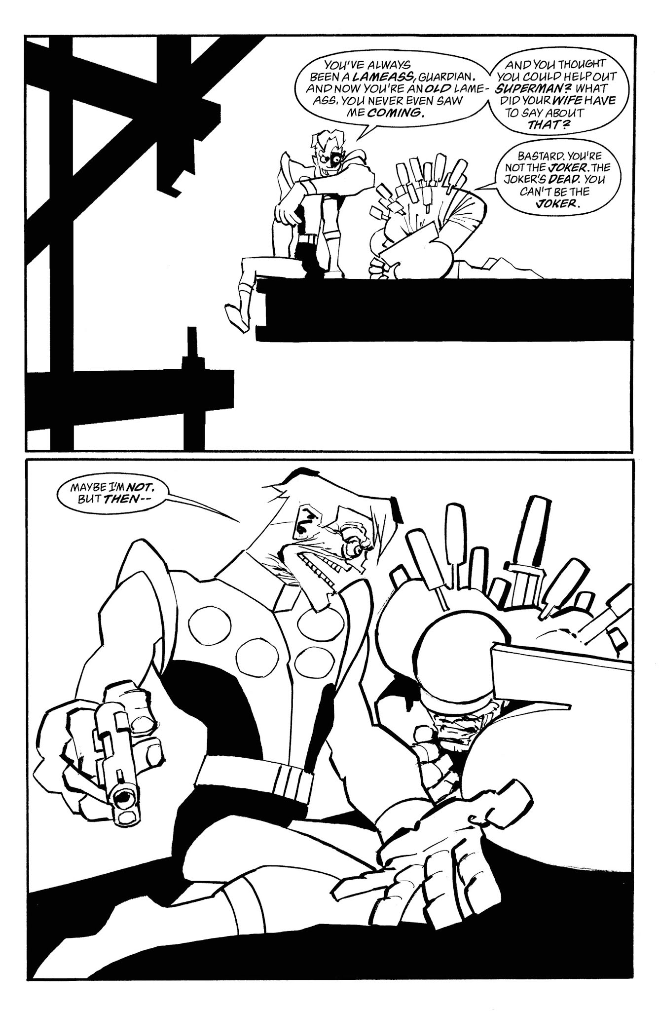 Read online Batman Noir: The Dark Knight Strikes Again comic -  Issue # TPB (Part 2) - 25