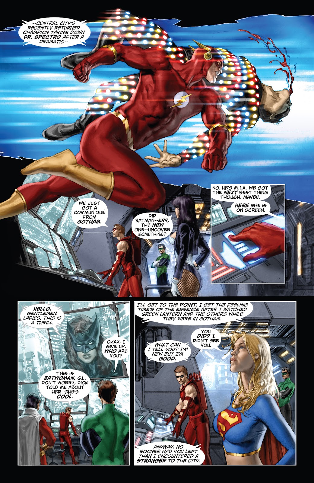 Justice League: Cry for Justice issue 5 - Page 7