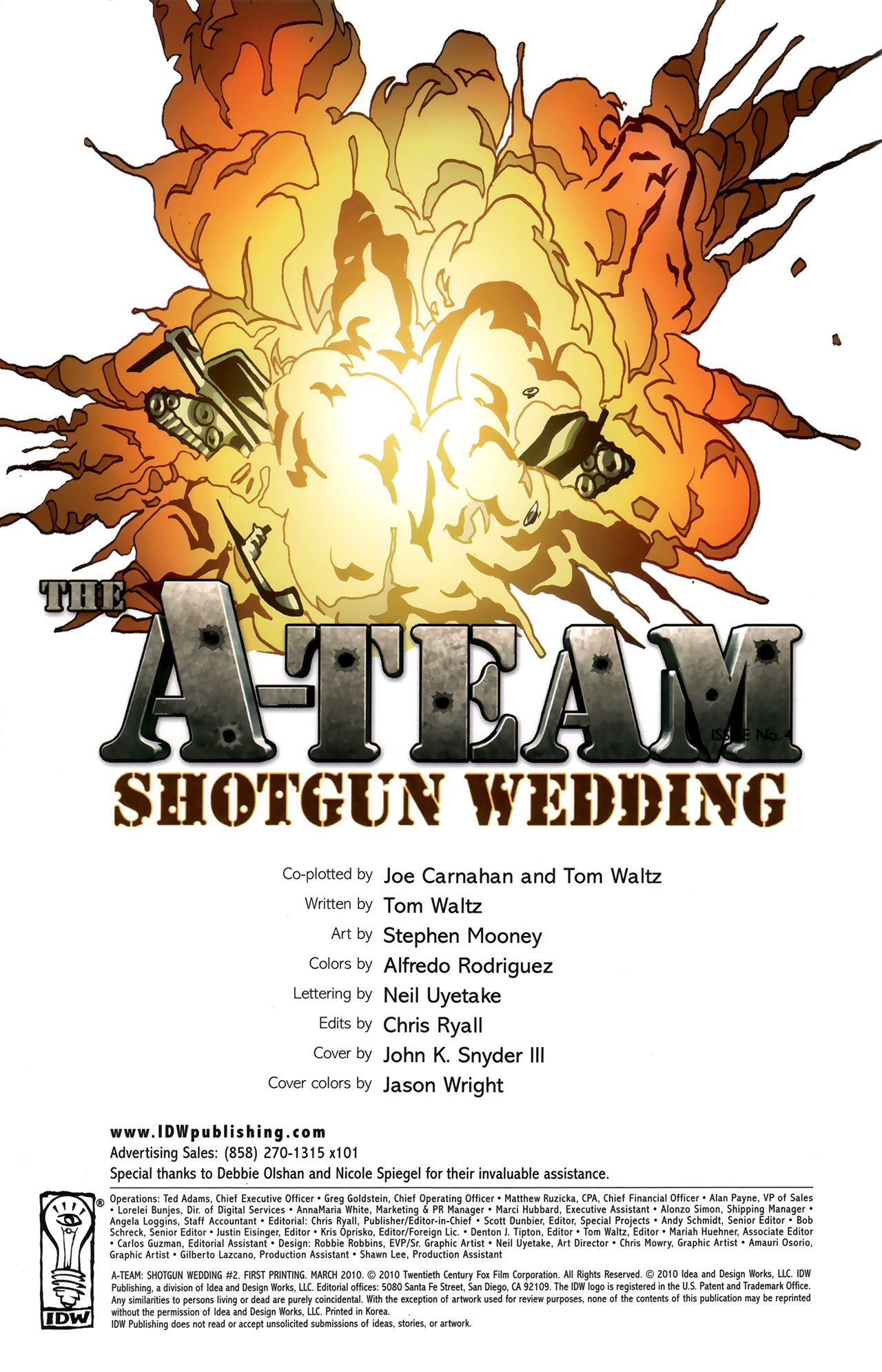 Read online A-Team: Shotgun Wedding comic -  Issue #2 - 2