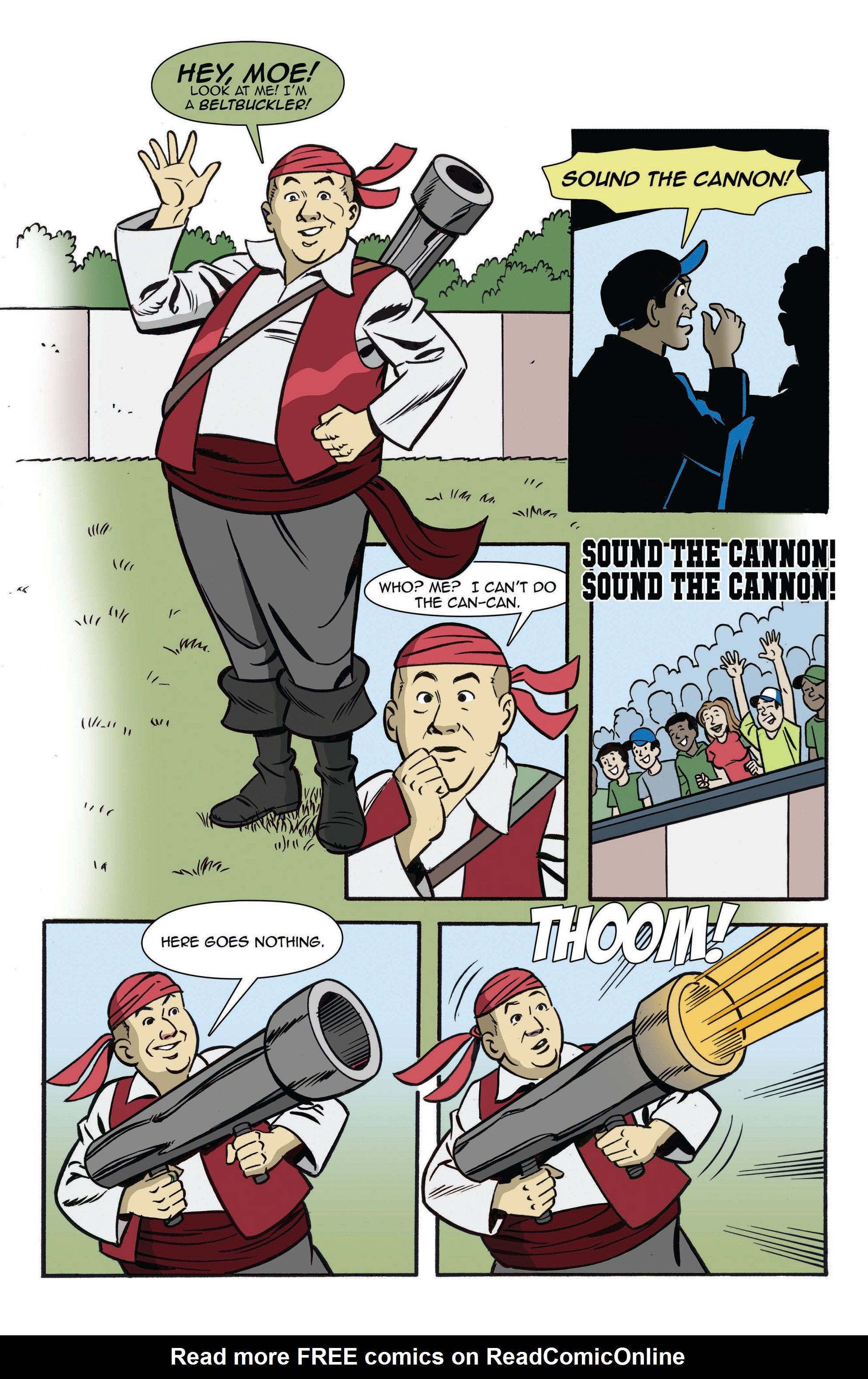 Read online The Three Stooges: The Boys Are Back comic -  Issue # Full - 5