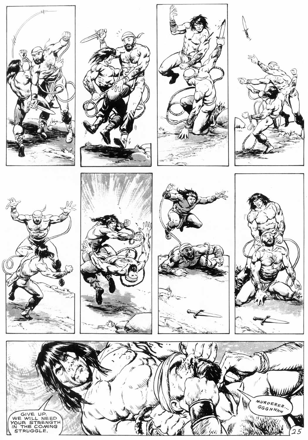 Read online The Savage Sword Of Conan comic -  Issue #153 - 28