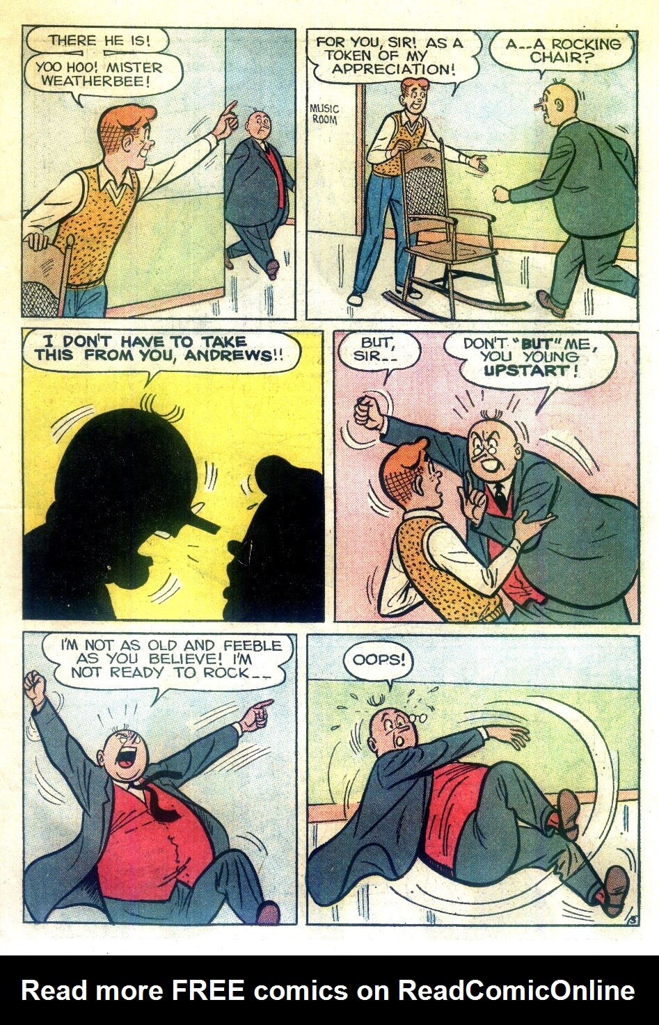 Read online Pep Comics comic -  Issue #164 - 7