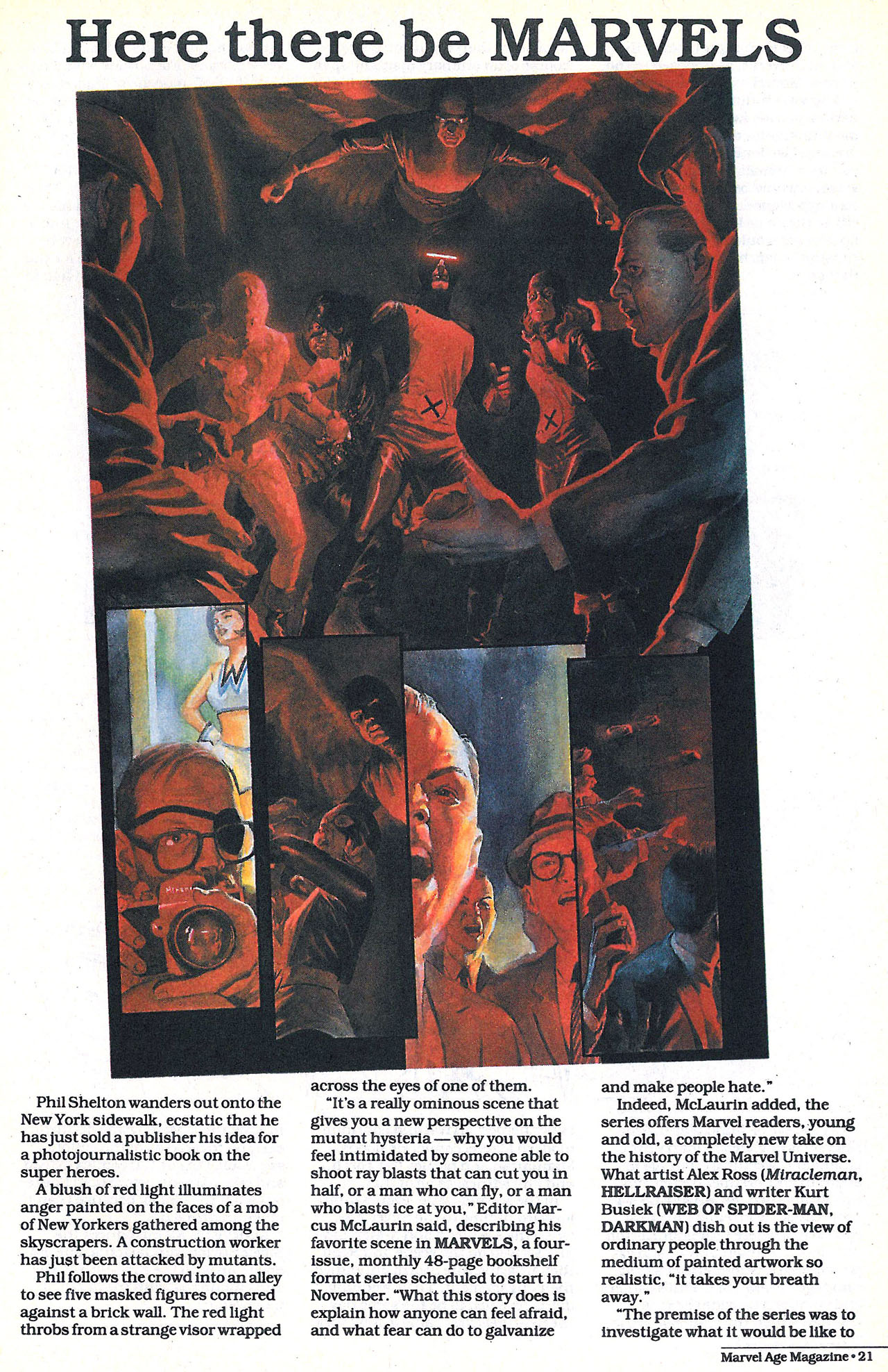 Read online Marvel Age comic -  Issue #130 - 23