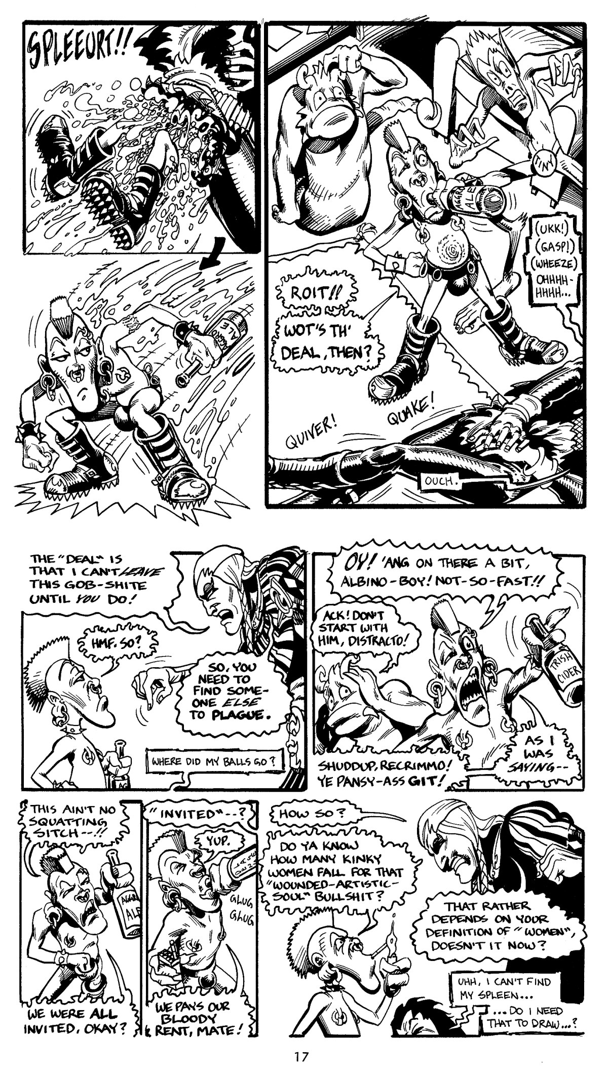 Read online (After)Life in Gothland comic -  Issue #1 - 19