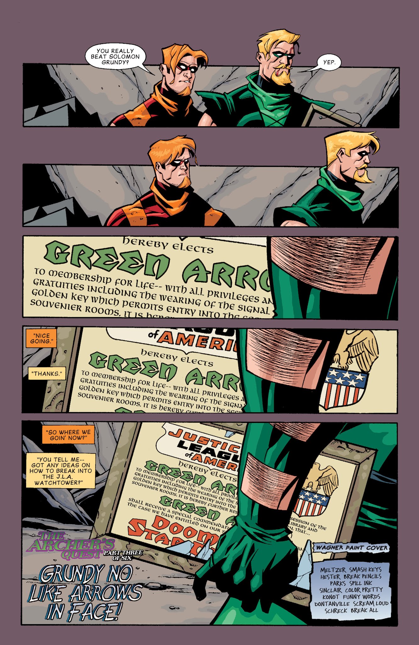 Read online Green Arrow: A Celebration of 75 Years comic -  Issue # TPB (Part 4) - 15