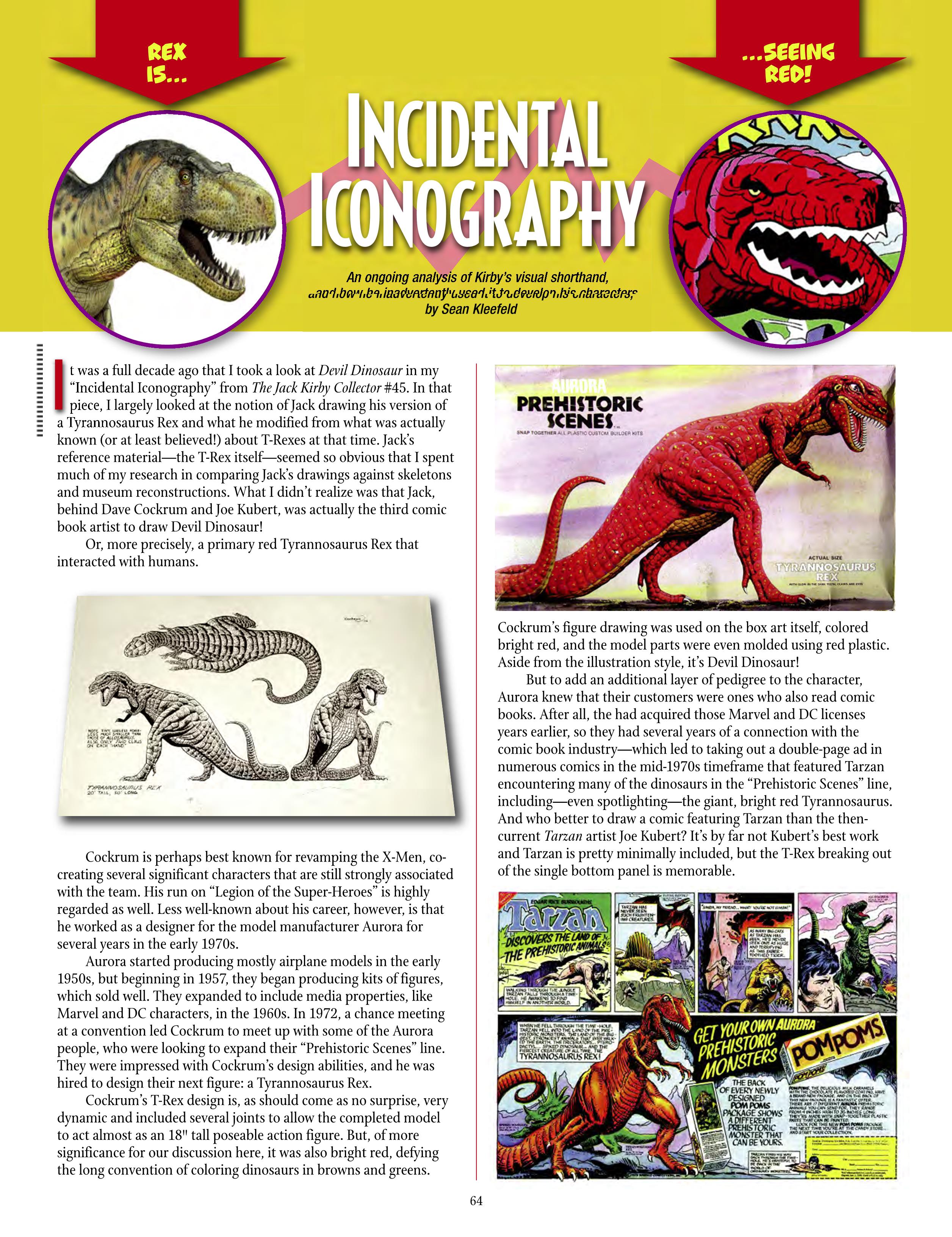 Read online The Jack Kirby Collector comic -  Issue #70 - 66