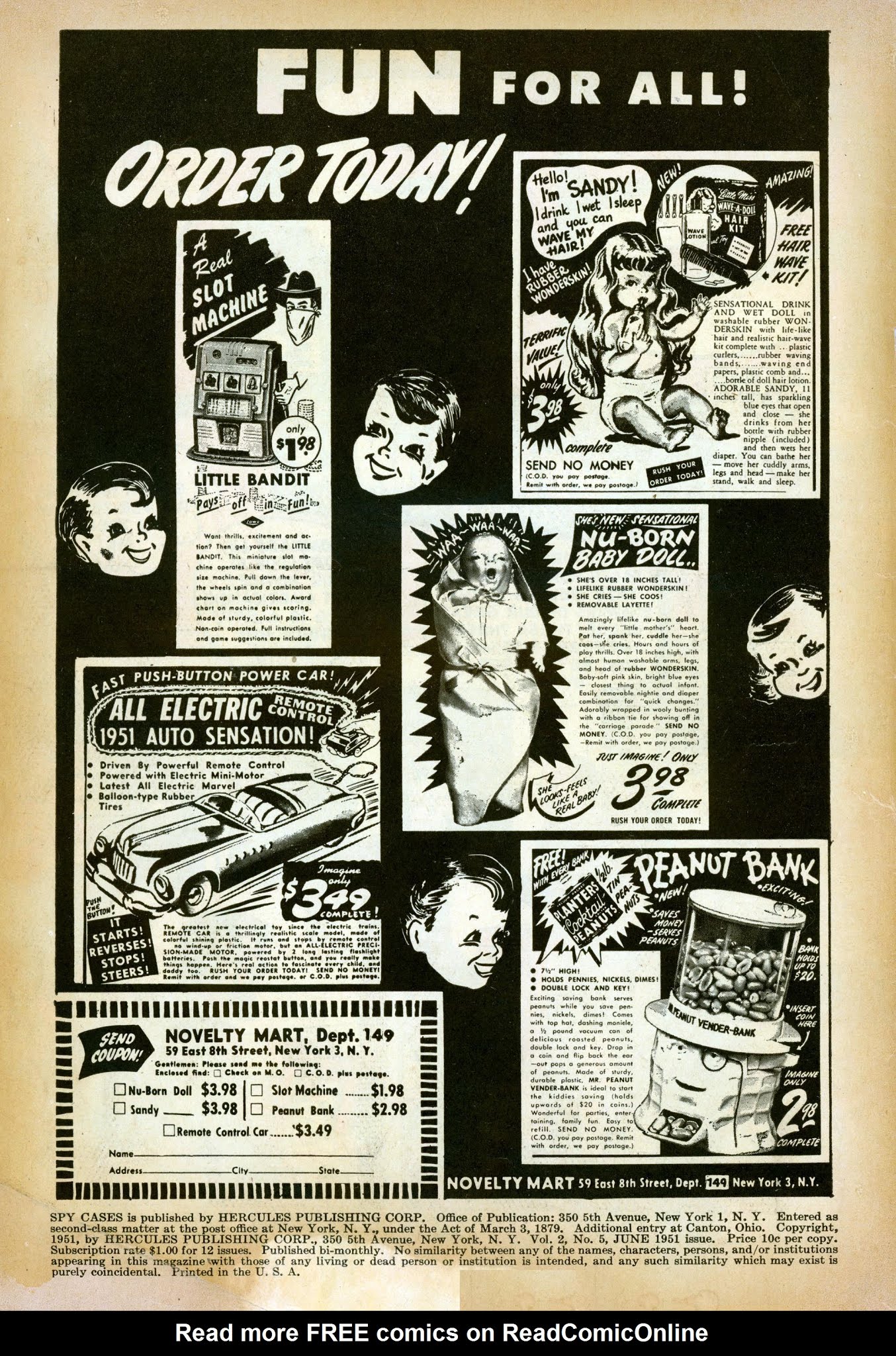 Read online Spy Cases comic -  Issue #5 - 2