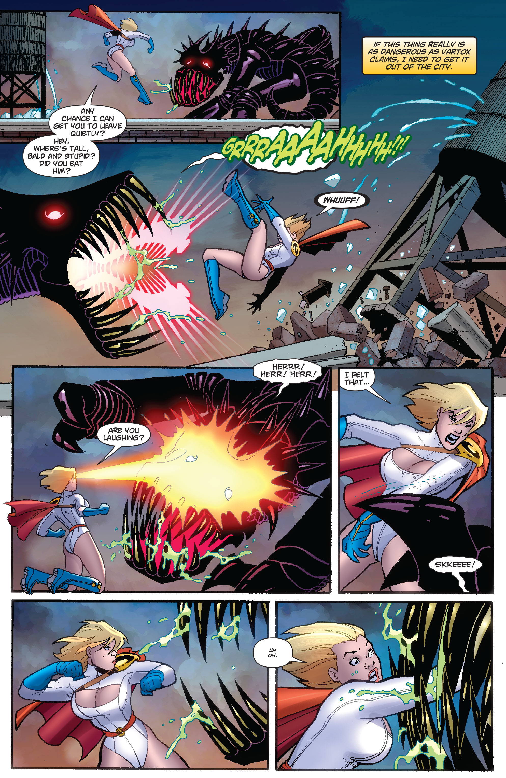 Read online Power Girl (2009) comic -  Issue #7 - 17