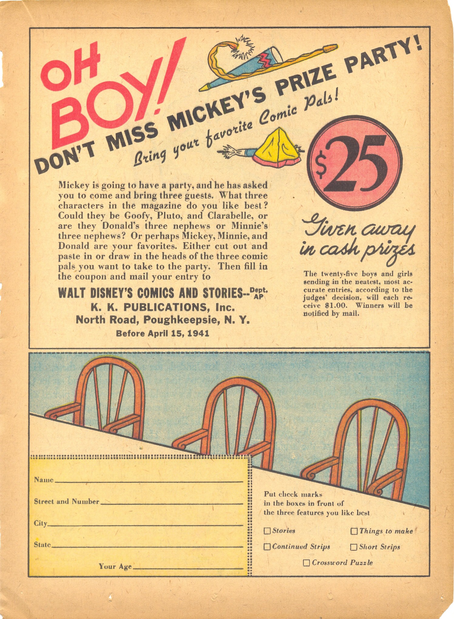 Read online Walt Disney's Comics and Stories comic -  Issue #7 - 31