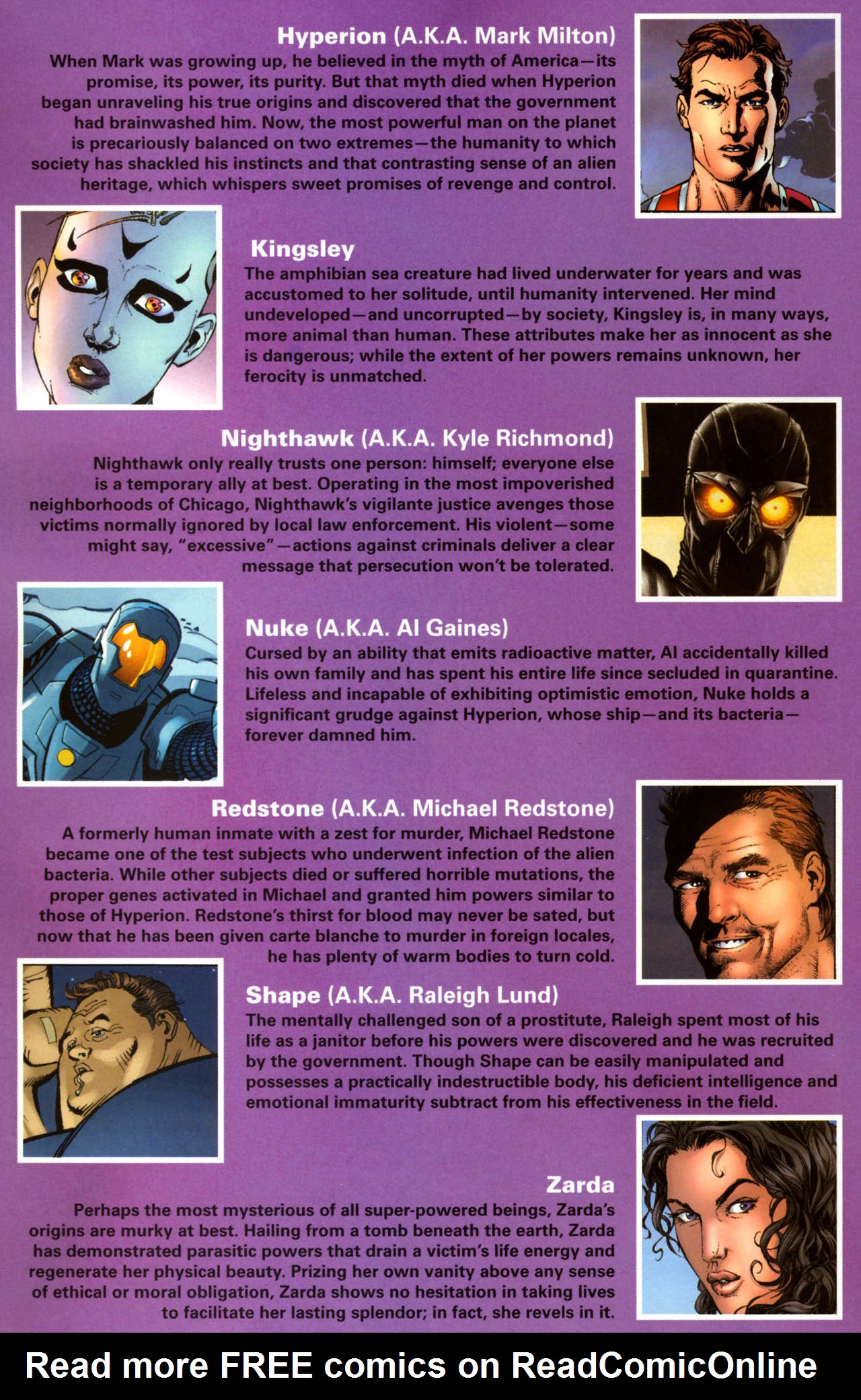 Read online Saga of Squadron Supreme comic -  Issue # Full - 41