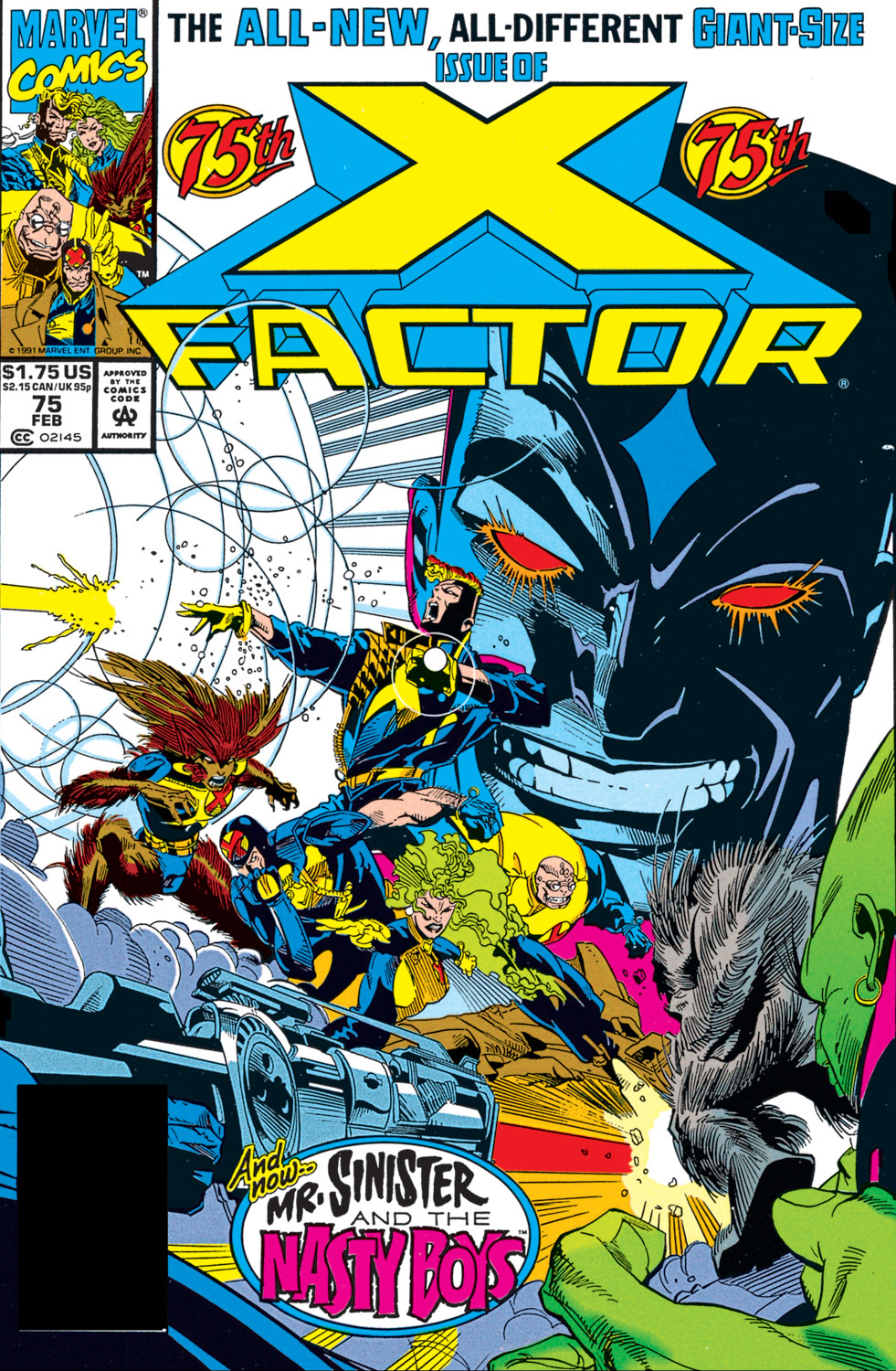 Read online X-Factor (1986) comic -  Issue #75 - 1