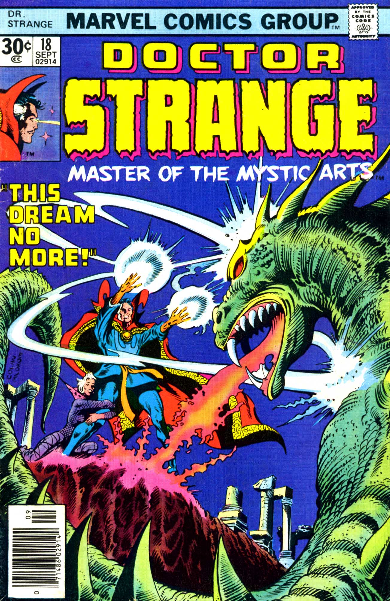 Read online Doctor Strange (1974) comic -  Issue #18 - 1