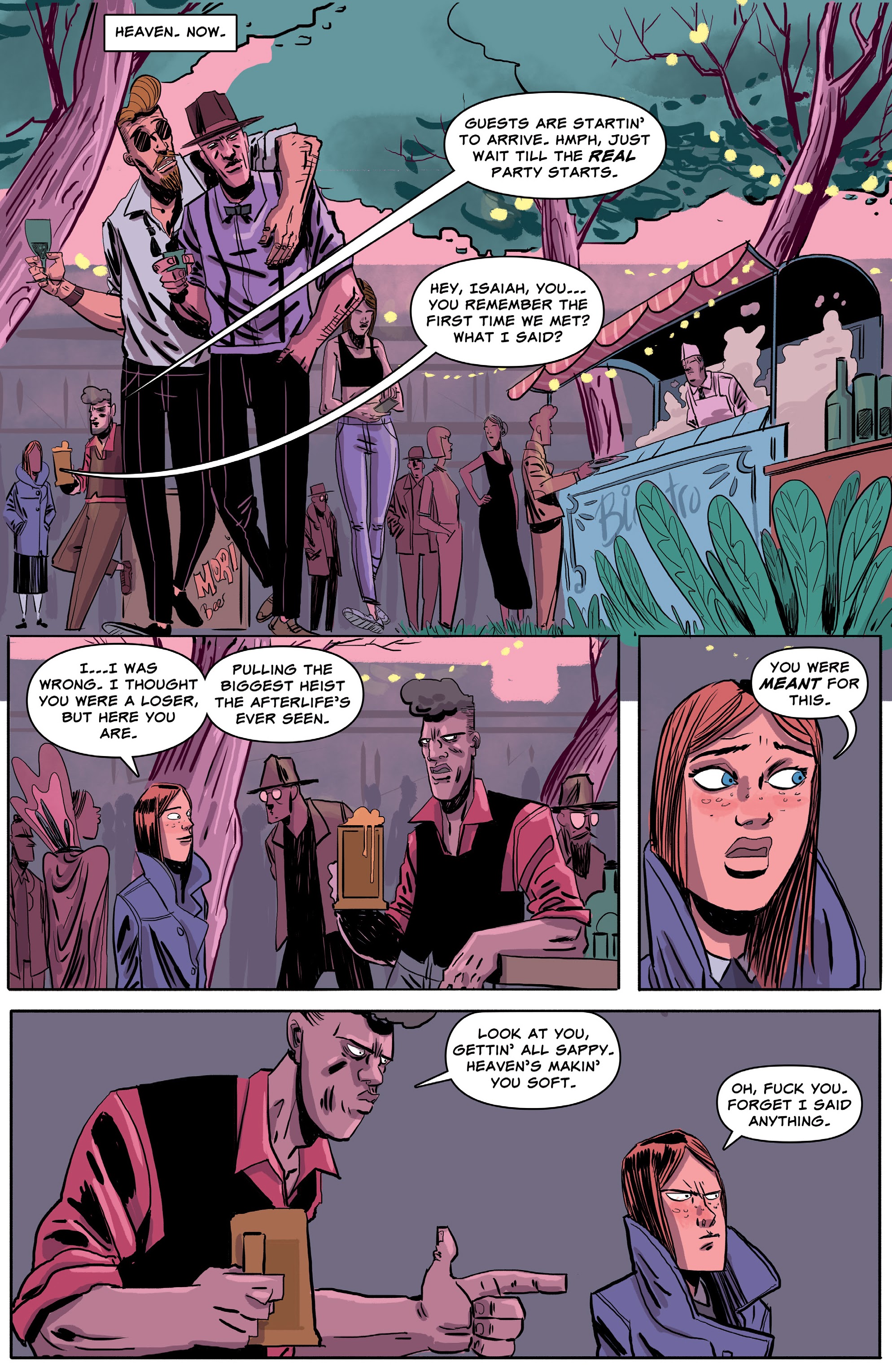 Read online Heavenly Blues comic -  Issue #6 - 4