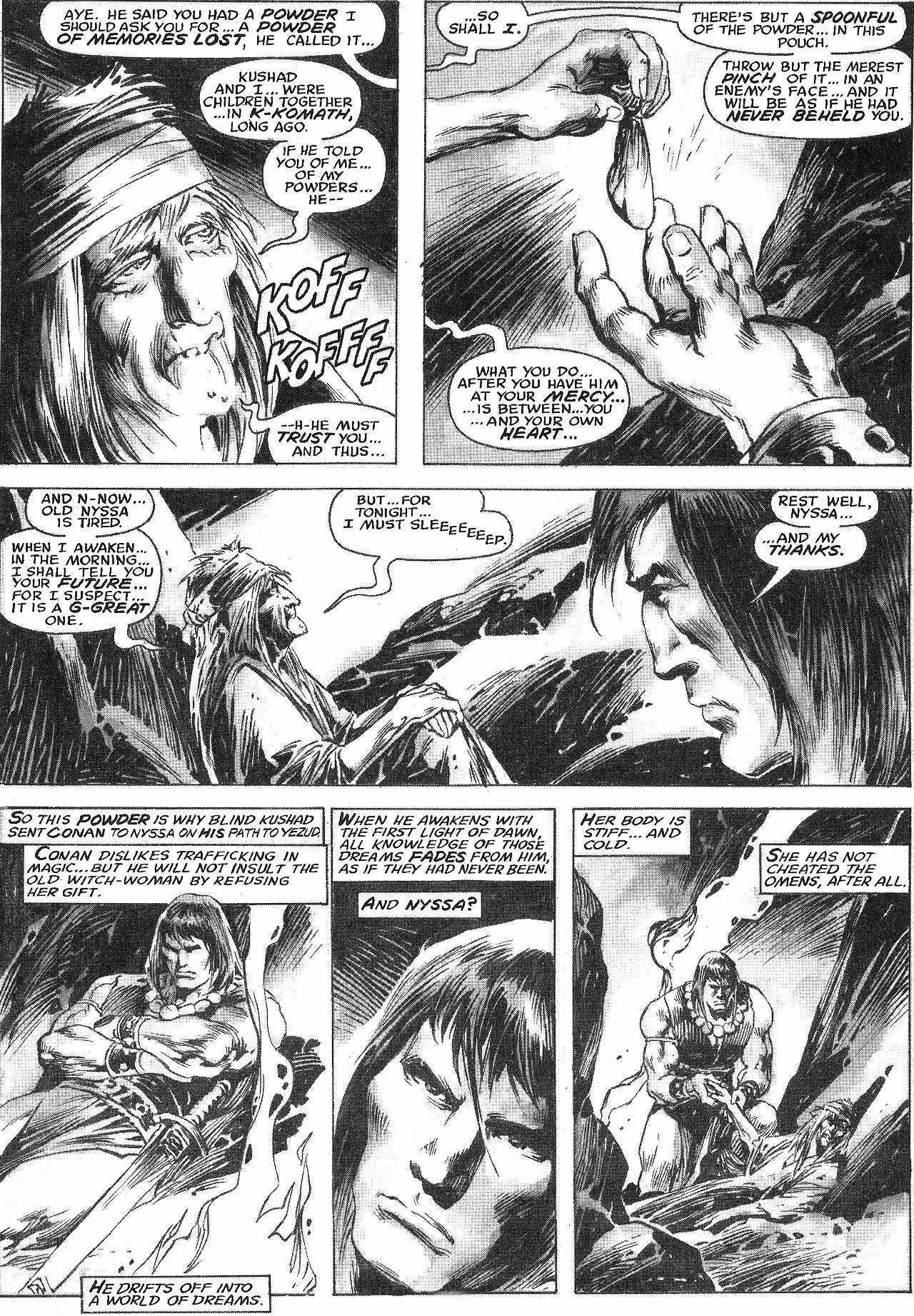 Read online The Savage Sword Of Conan comic -  Issue #208 - 14