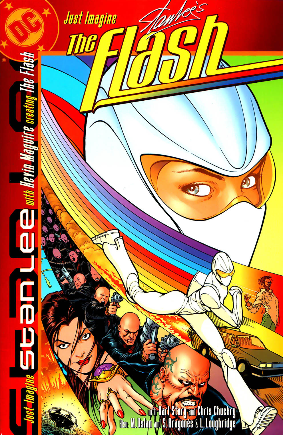 Read online Just Imagine Stan Lee With Kevin Maguire Creating The Flash comic -  Issue # Full - 1