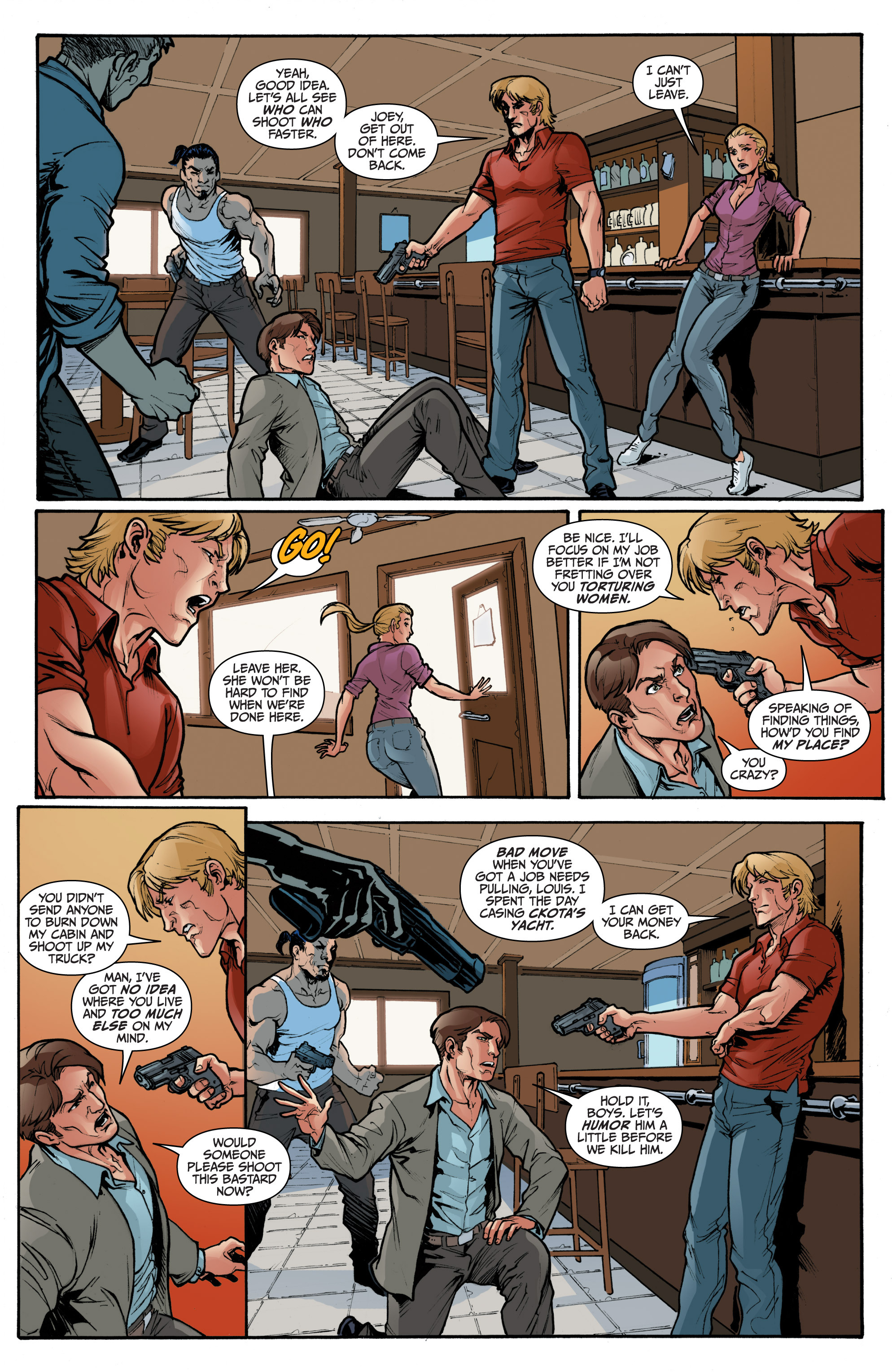 Read online 3 Guns comic -  Issue #2 - 13