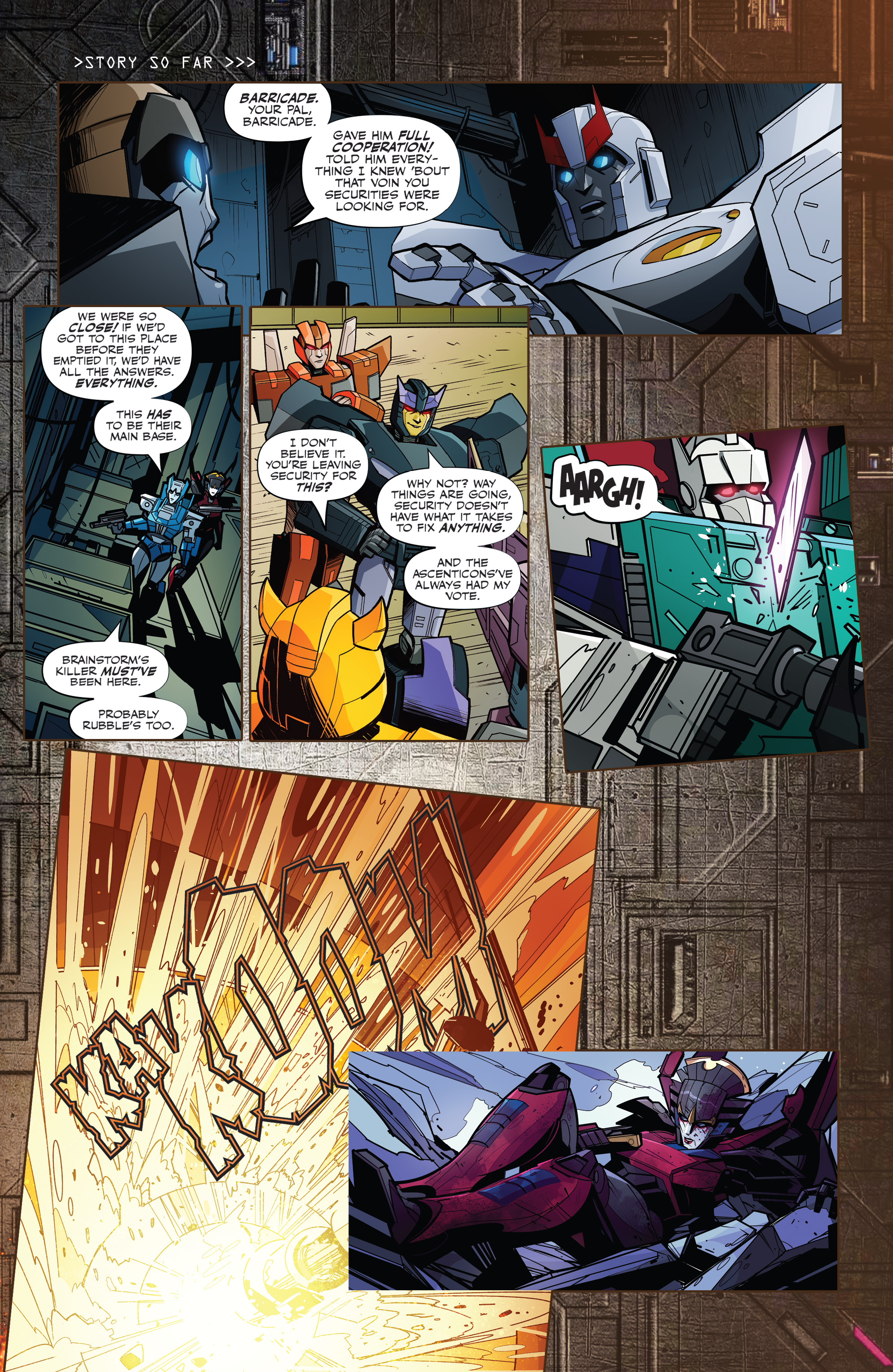 Read online Transformers (2019) comic -  Issue #10 - 3