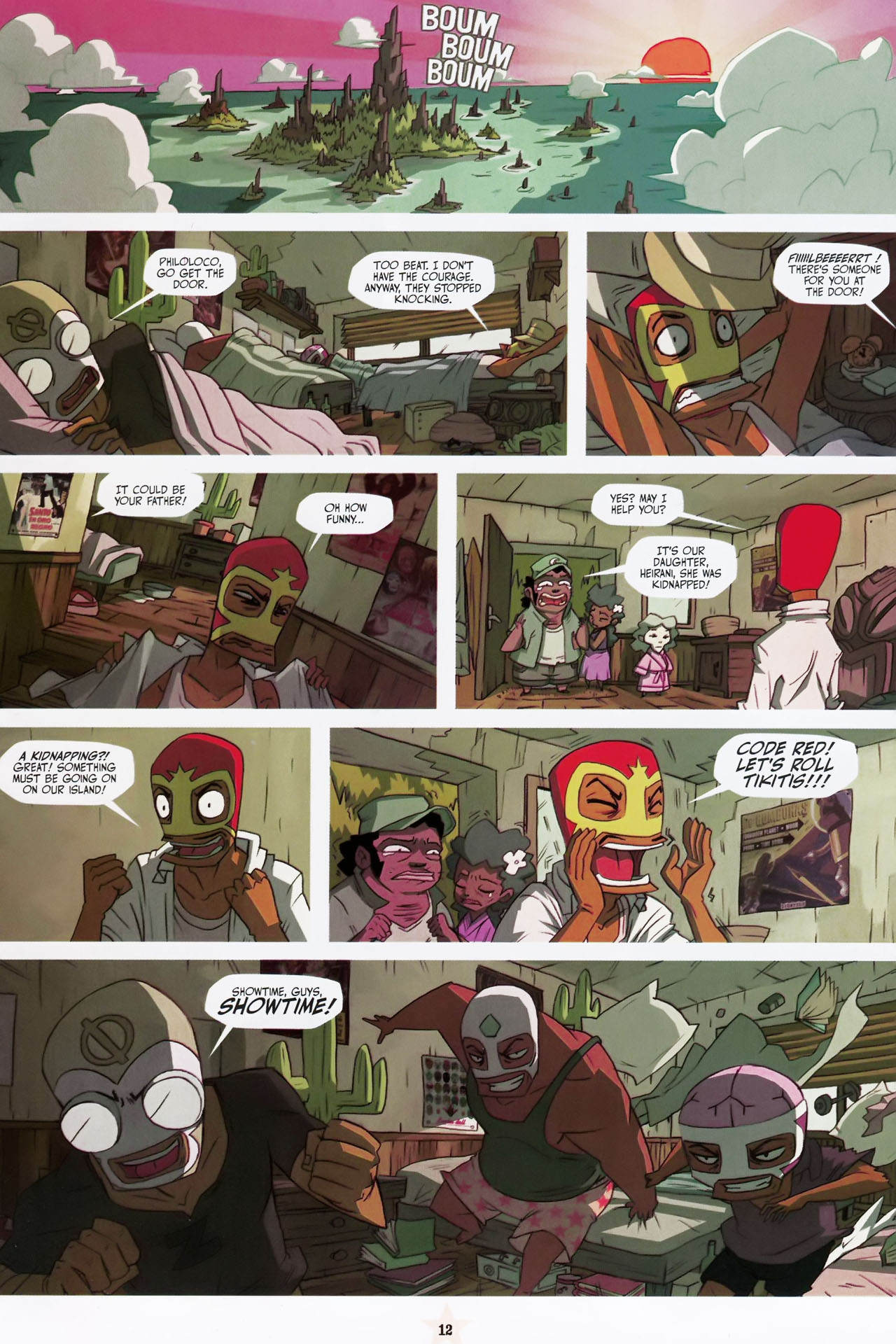 Read online Lucha Libre comic -  Issue #3 - 14