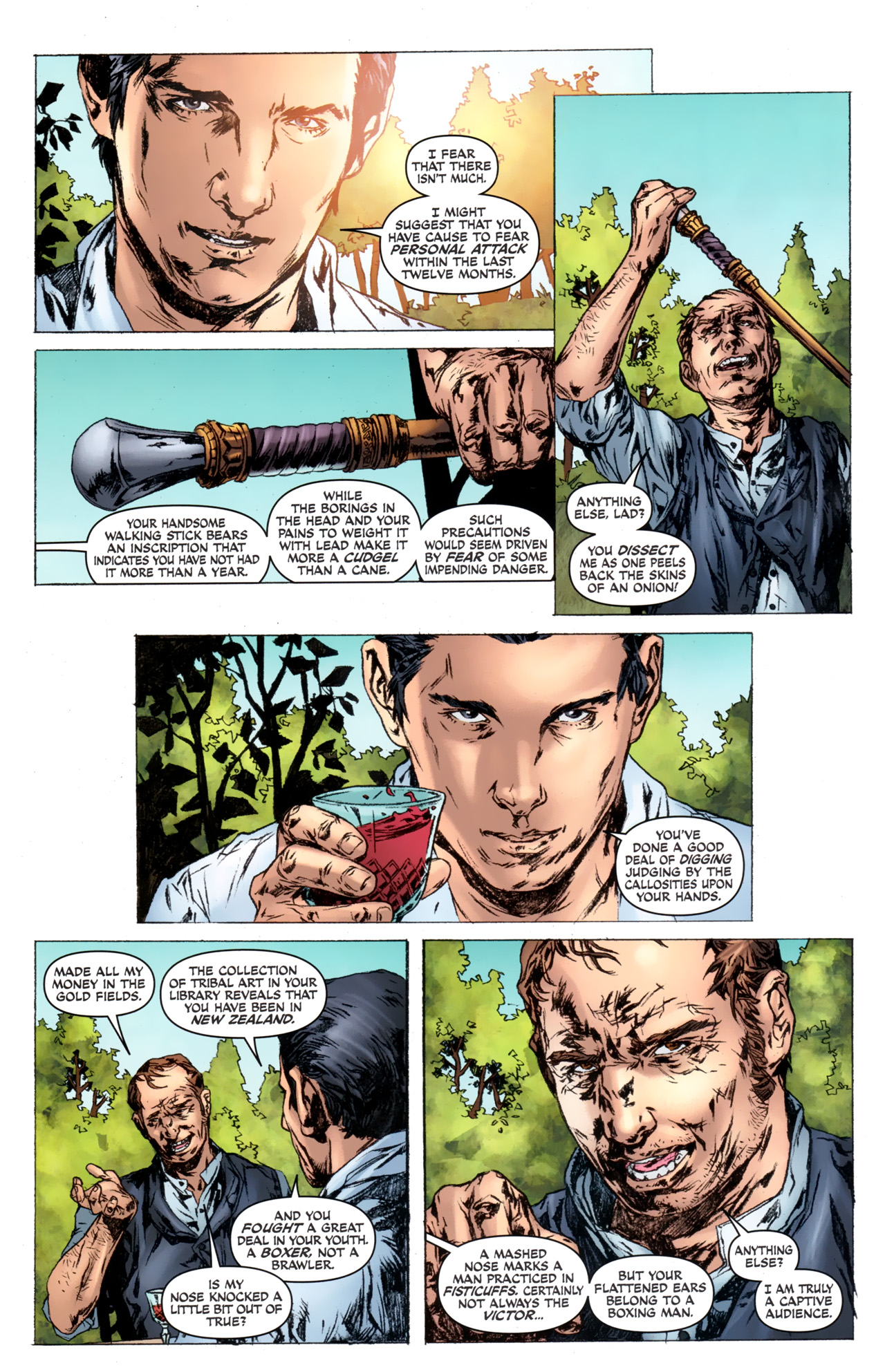 Read online Sherlock Holmes: Year One comic -  Issue #4 - 18