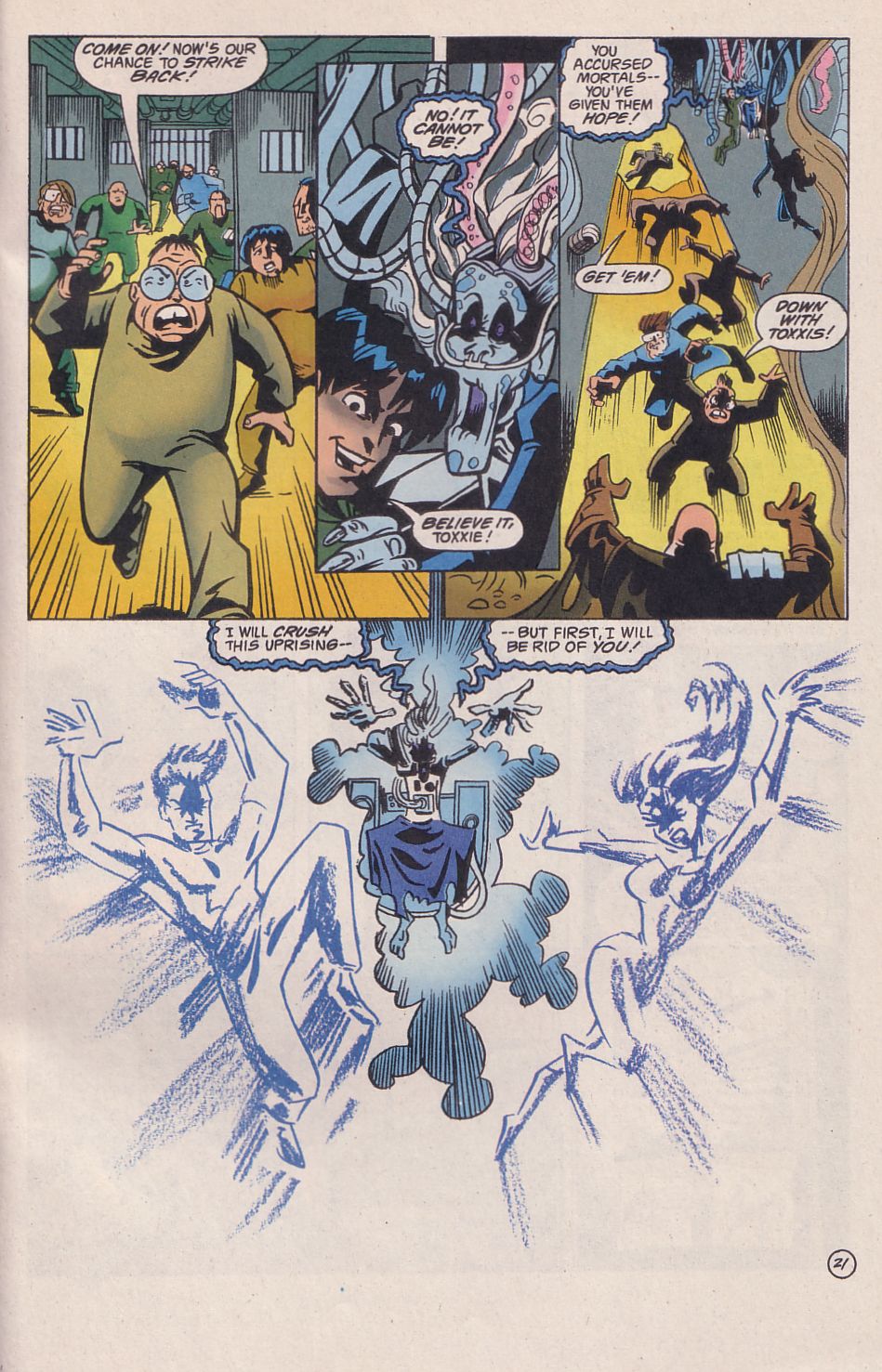 Read online Adventures in the DC Universe comic -  Issue #11 - 22