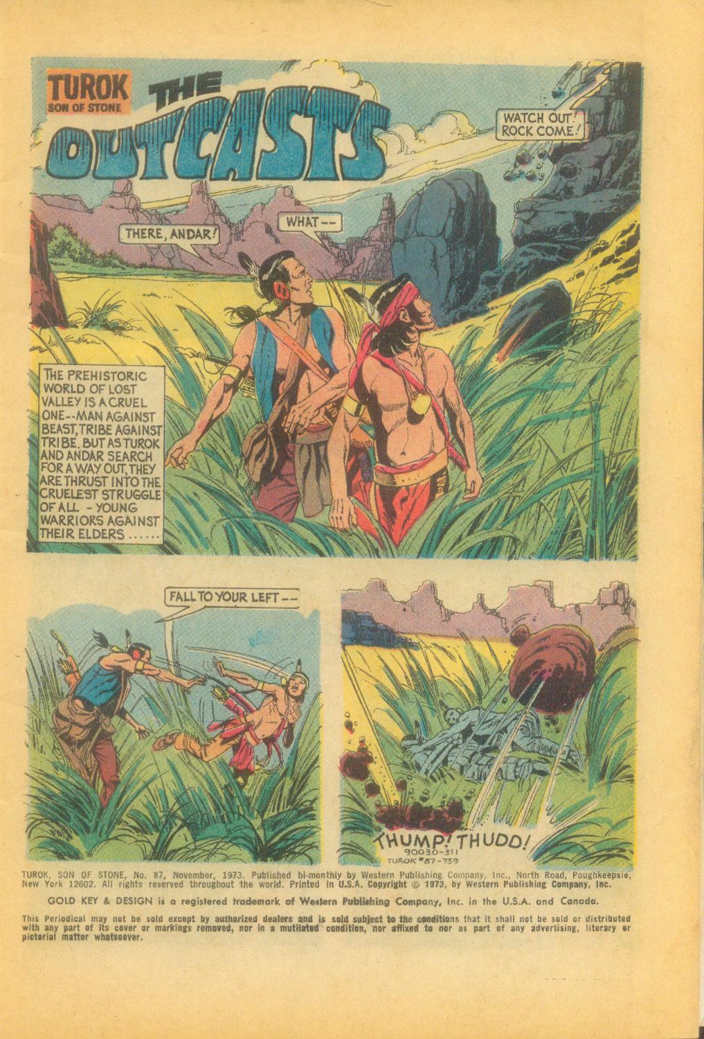 Read online Turok, Son of Stone comic -  Issue #87 - 3