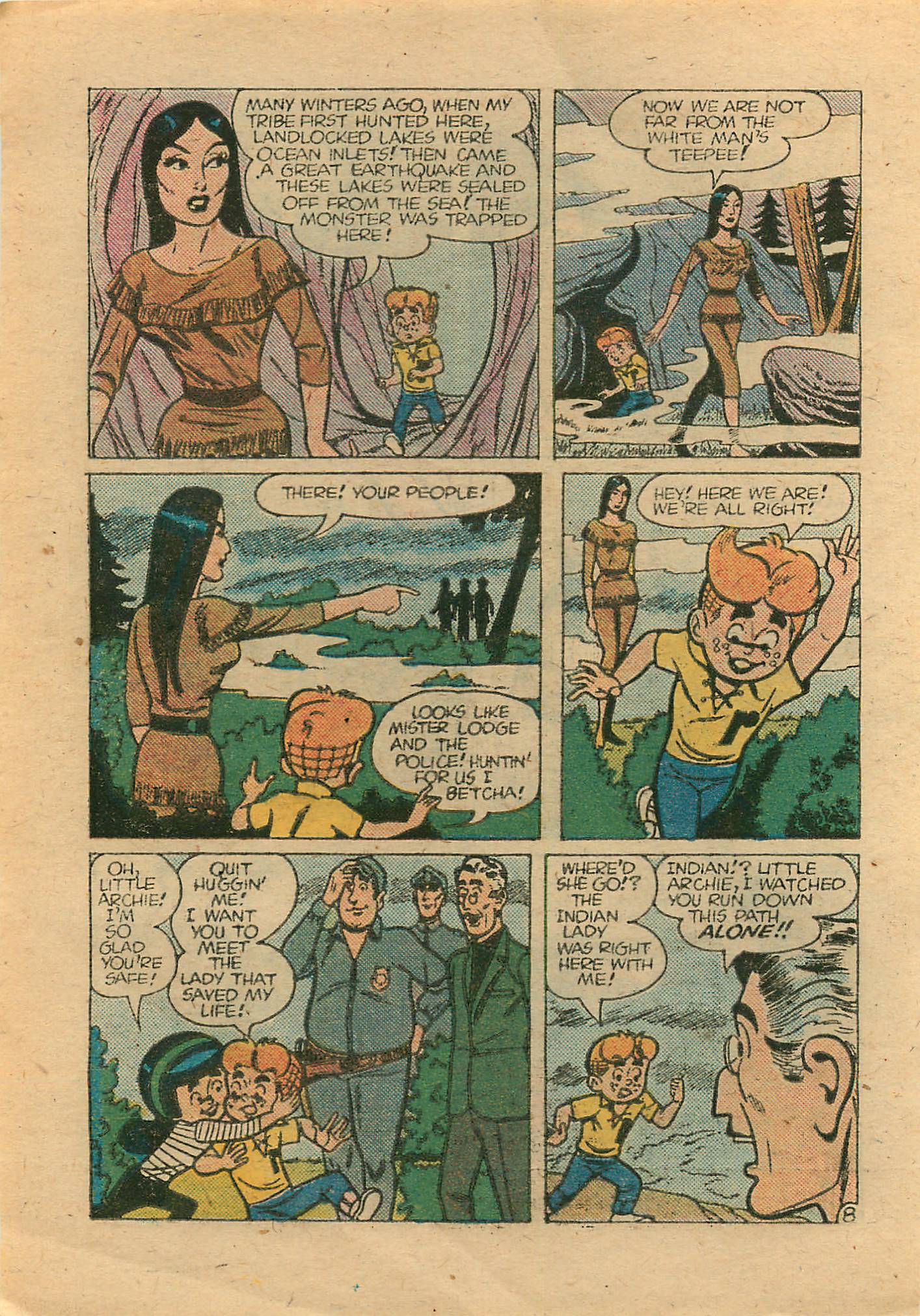 Read online Little Archie Comics Digest Magazine comic -  Issue #3 - 190