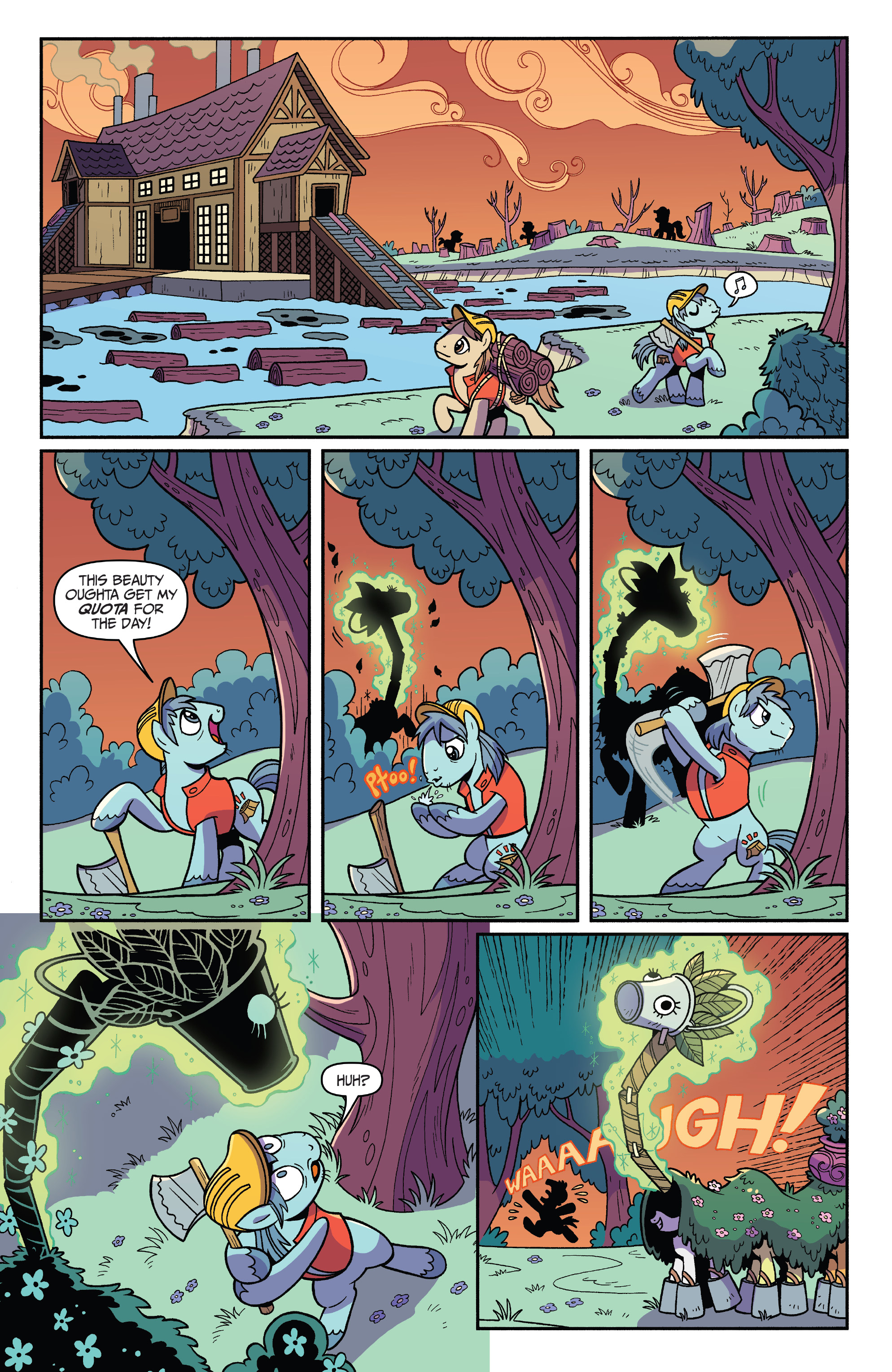 Read online My Little Pony: Spirit of the Forest comic -  Issue #2 - 14