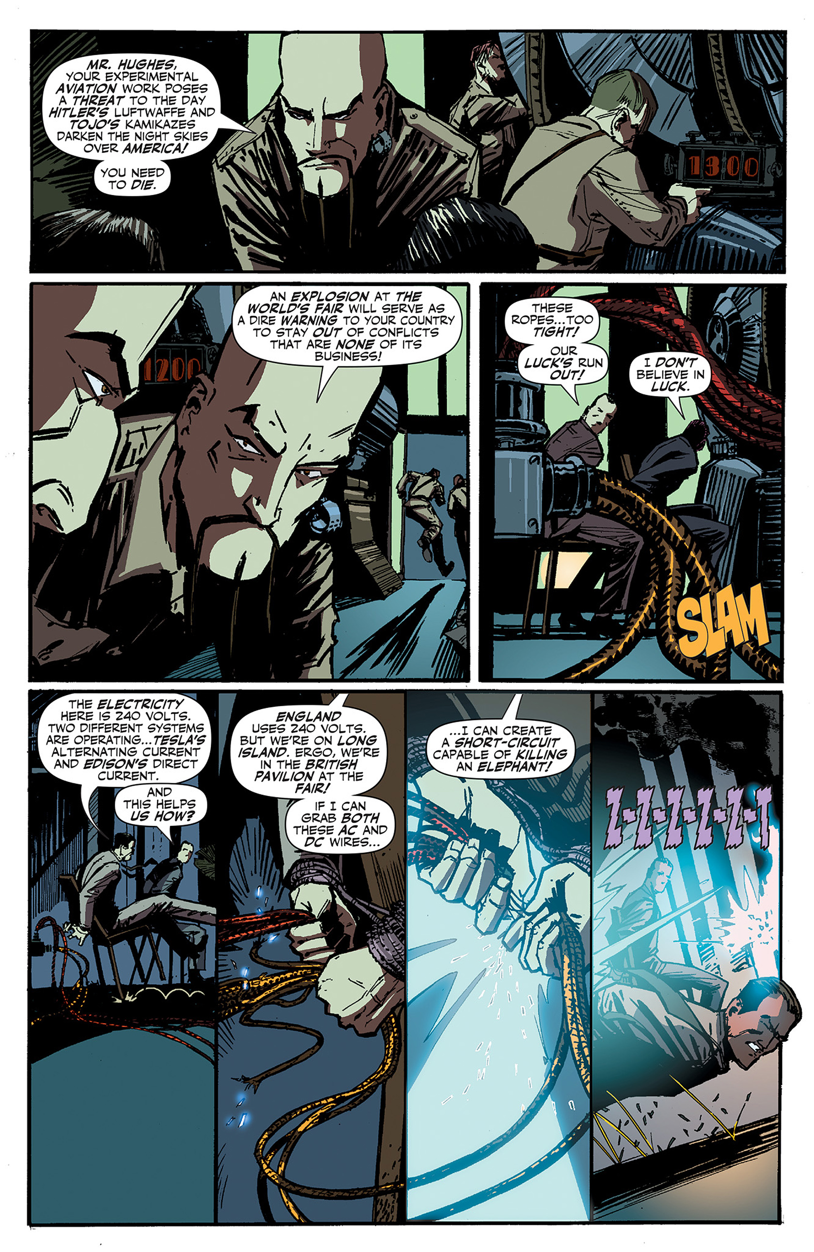 Read online The Shadow/Green Hornet: Dark Nights comic -  Issue #3 - 21