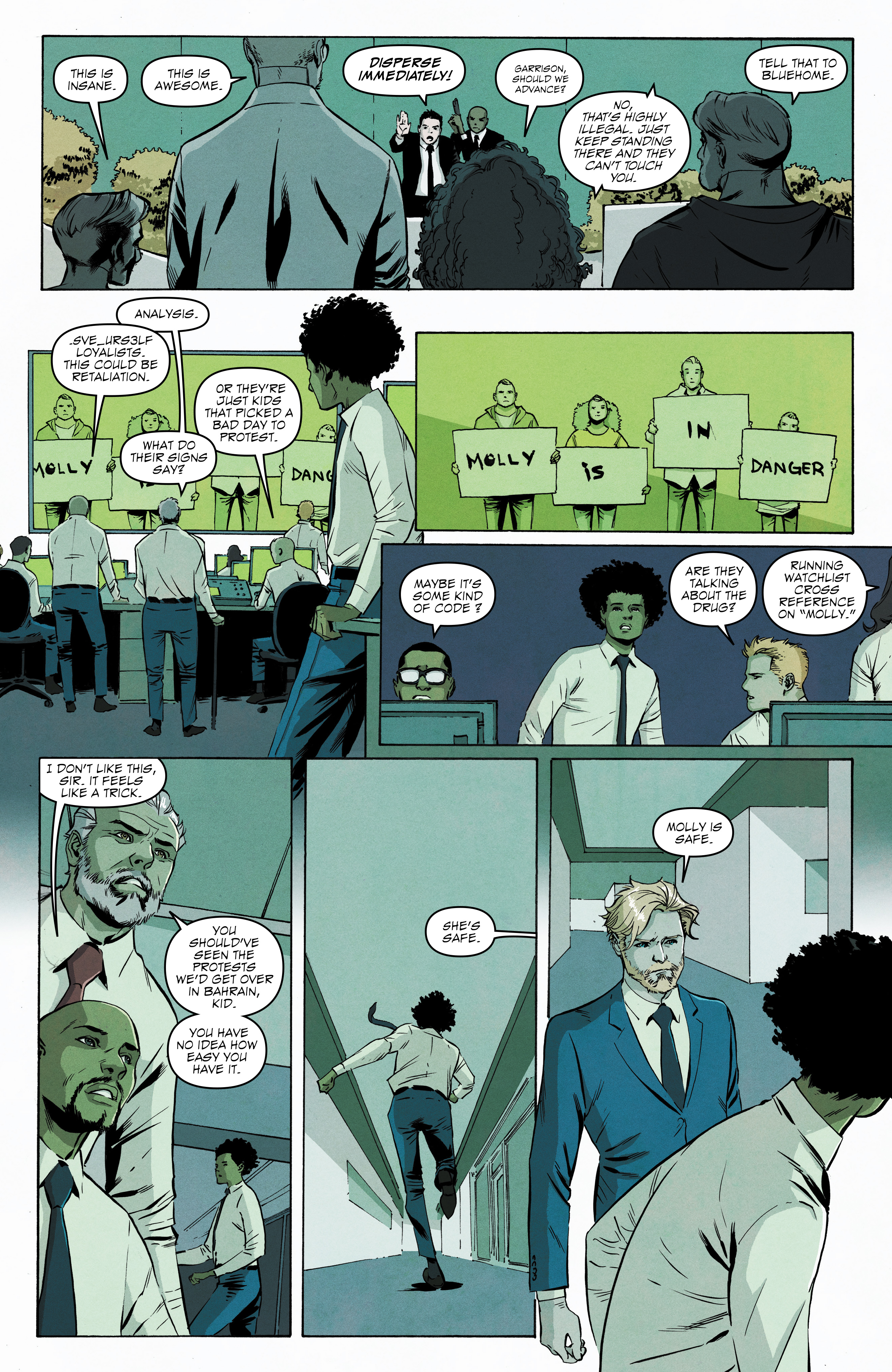 Read online Hacktivist Volume 2 comic -  Issue #4 - 17