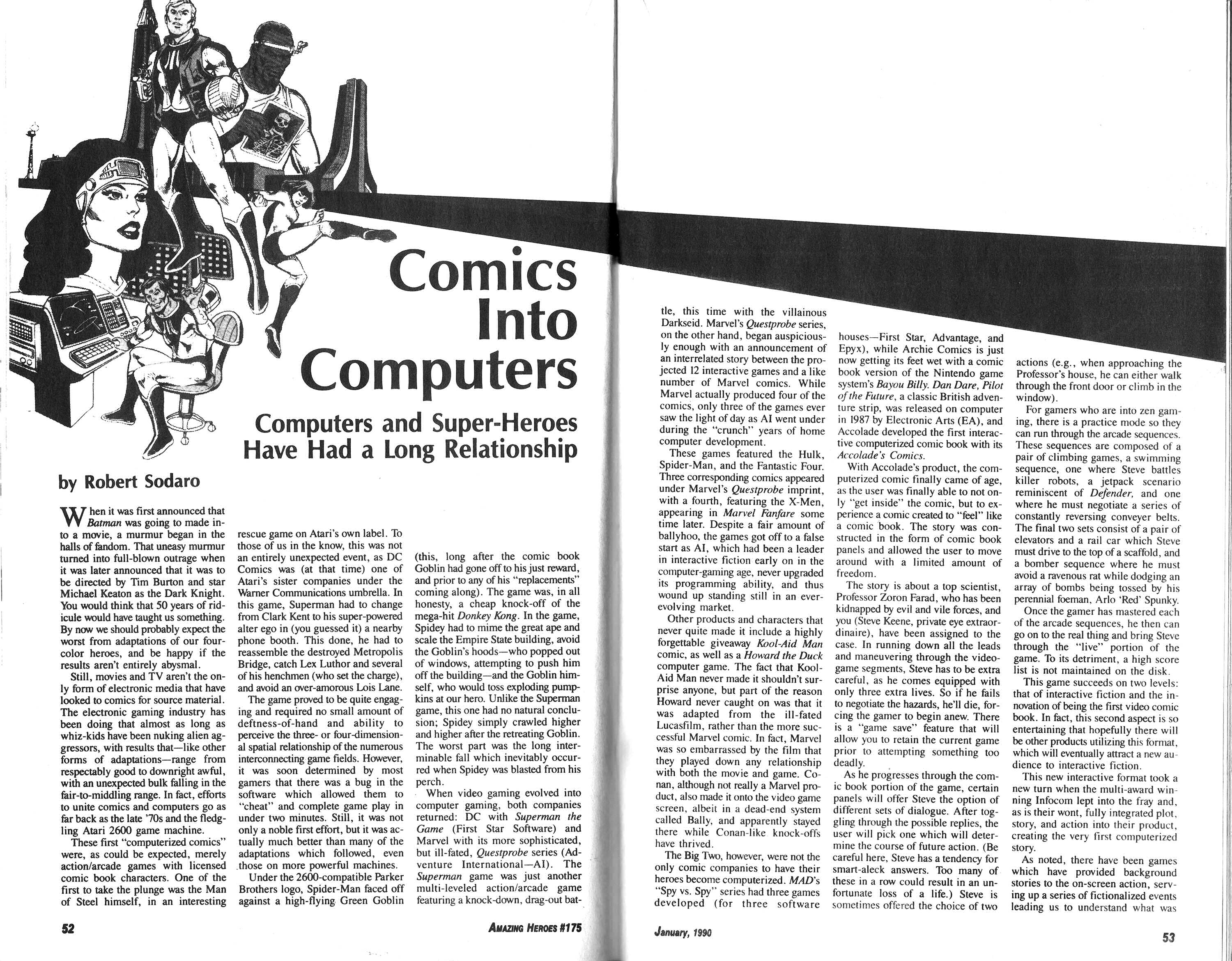 Read online Amazing Heroes comic -  Issue #175 - 27