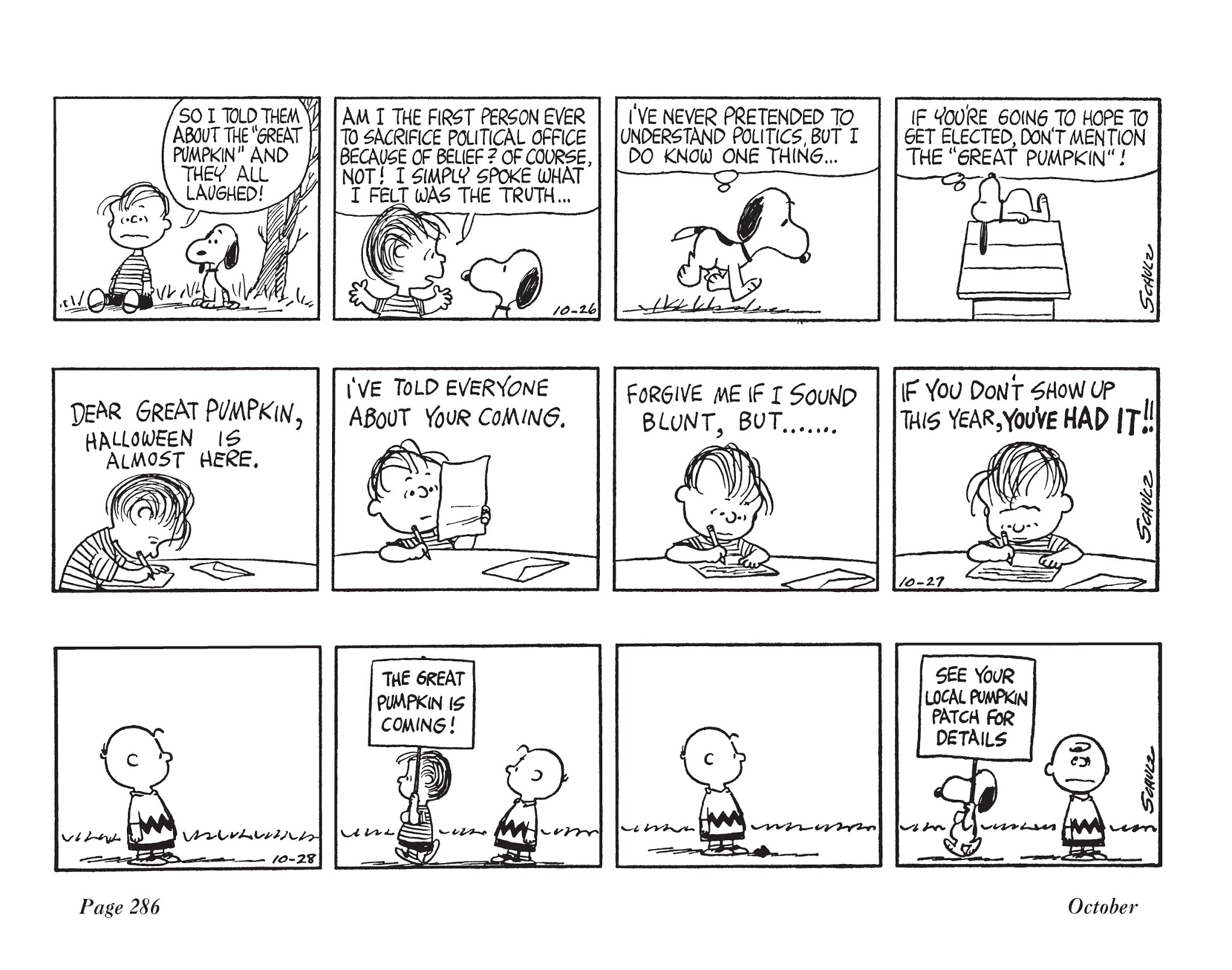 Read online The Complete Peanuts comic -  Issue # TPB 7 - 297