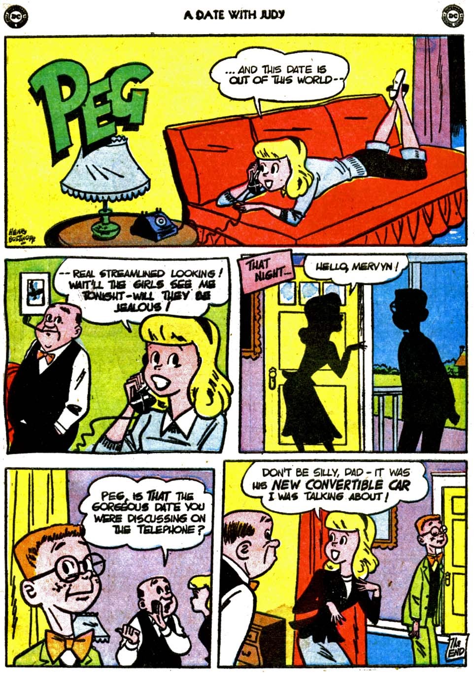 Read online A Date with Judy comic -  Issue #16 - 39
