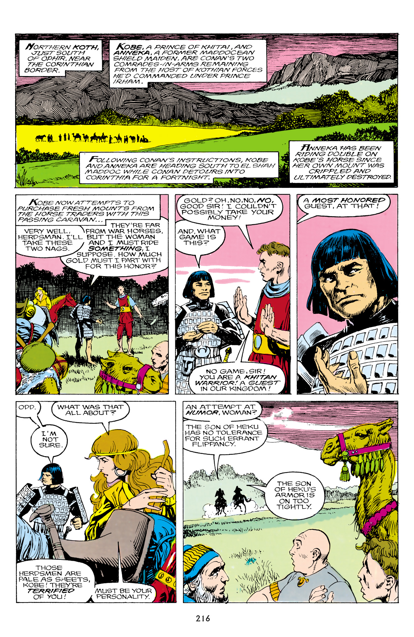 Read online The Chronicles of Conan comic -  Issue # TPB 26 (Part 2) - 114