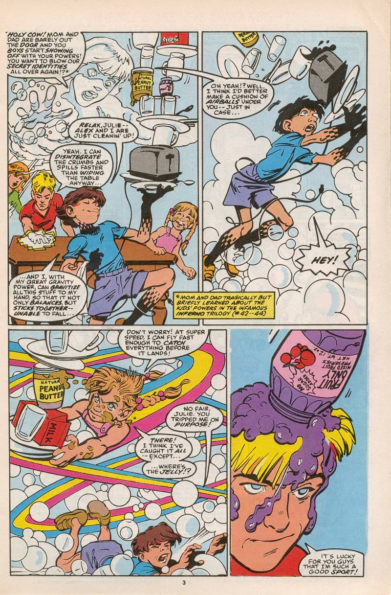 Read online Power Pack (1984) comic -  Issue #47 - 5
