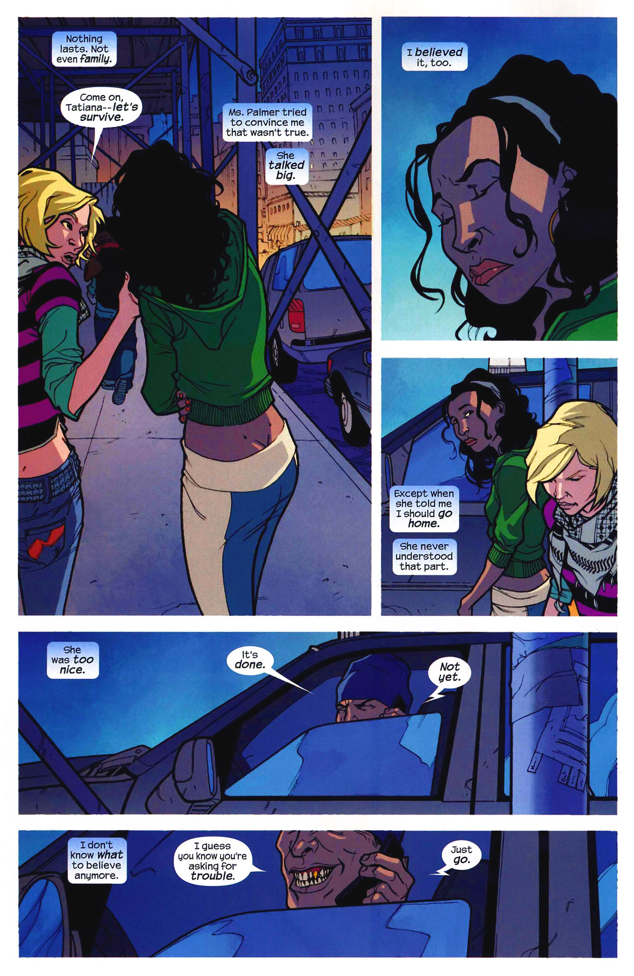 Read online NYX: No Way Home comic -  Issue #2 - 9