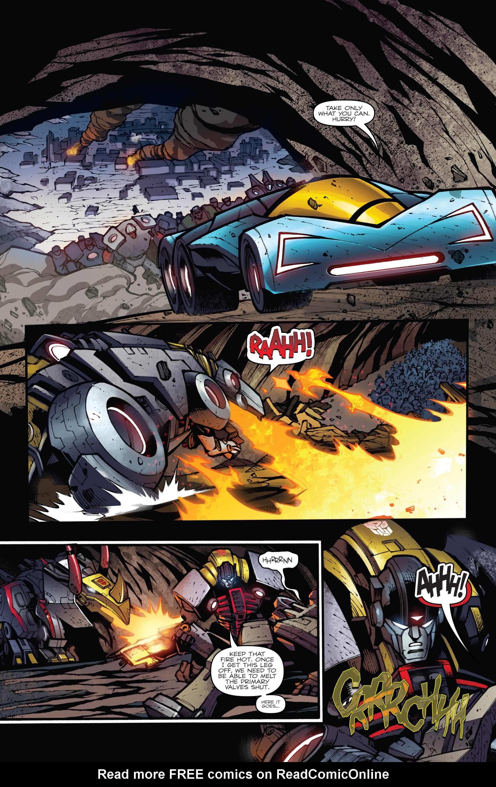 Read online Transformers Prime: Beast Hunters comic -  Issue #6 - 6
